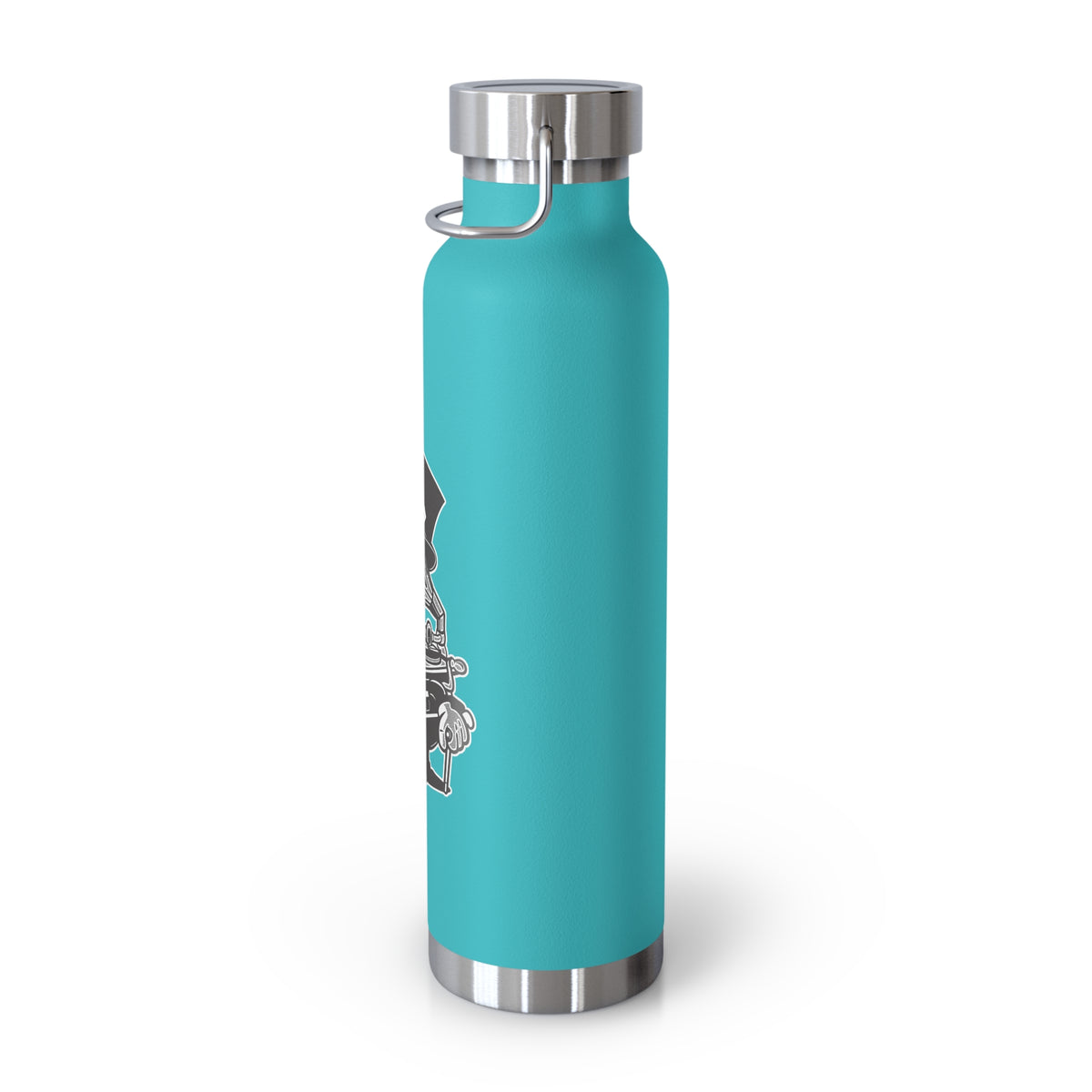22oz Copper Insulated Water Bottle with Cartoon Design - CV88