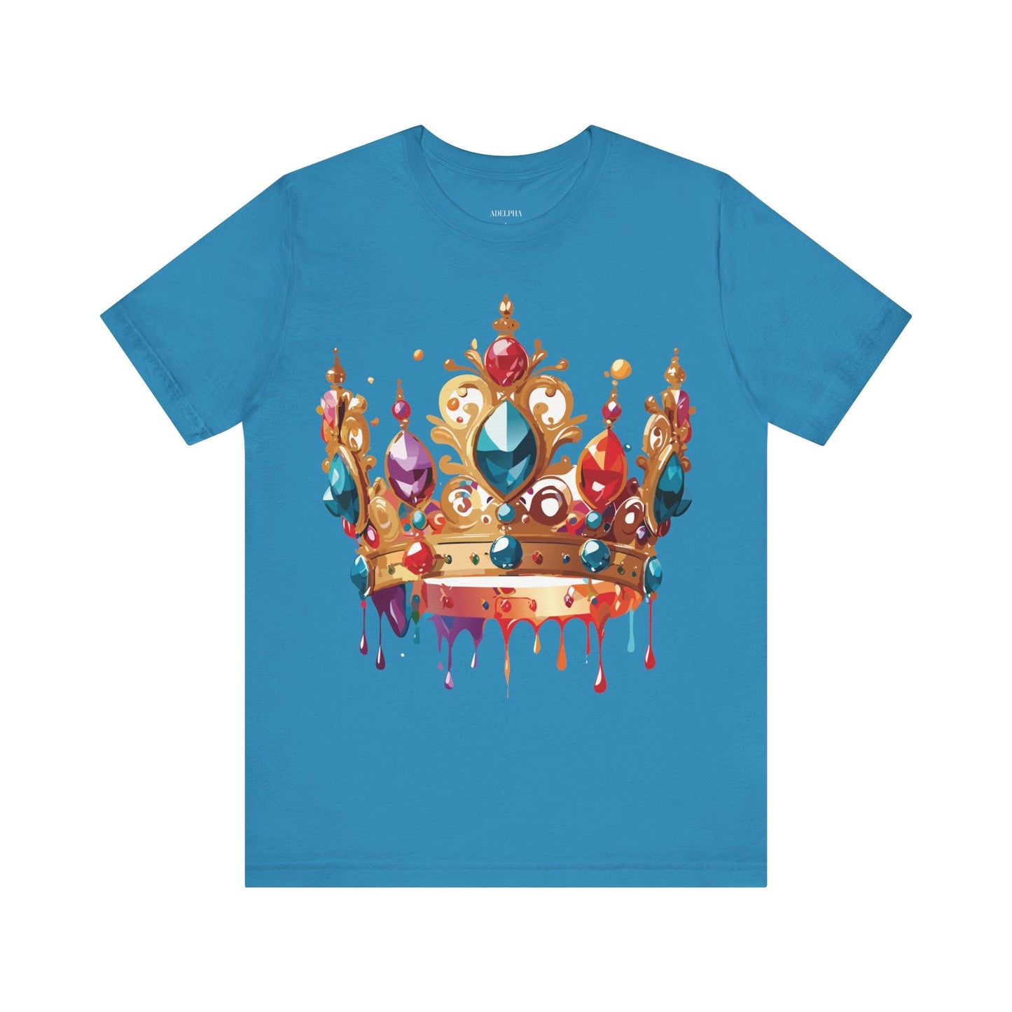 Crown Graphic Unisex 100 Cotton Vintage Artwork Tee 11