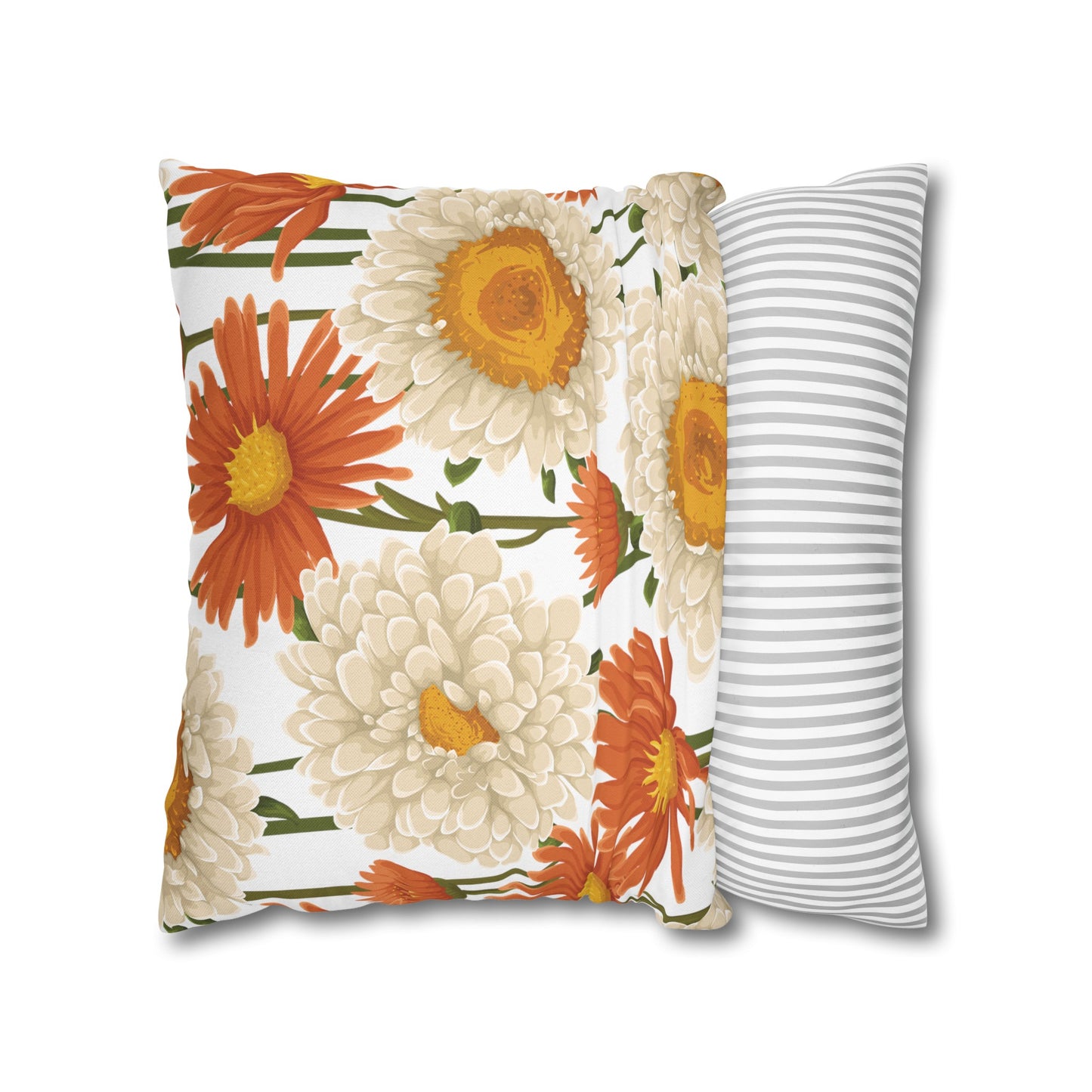 Floral Poly Pillowcase