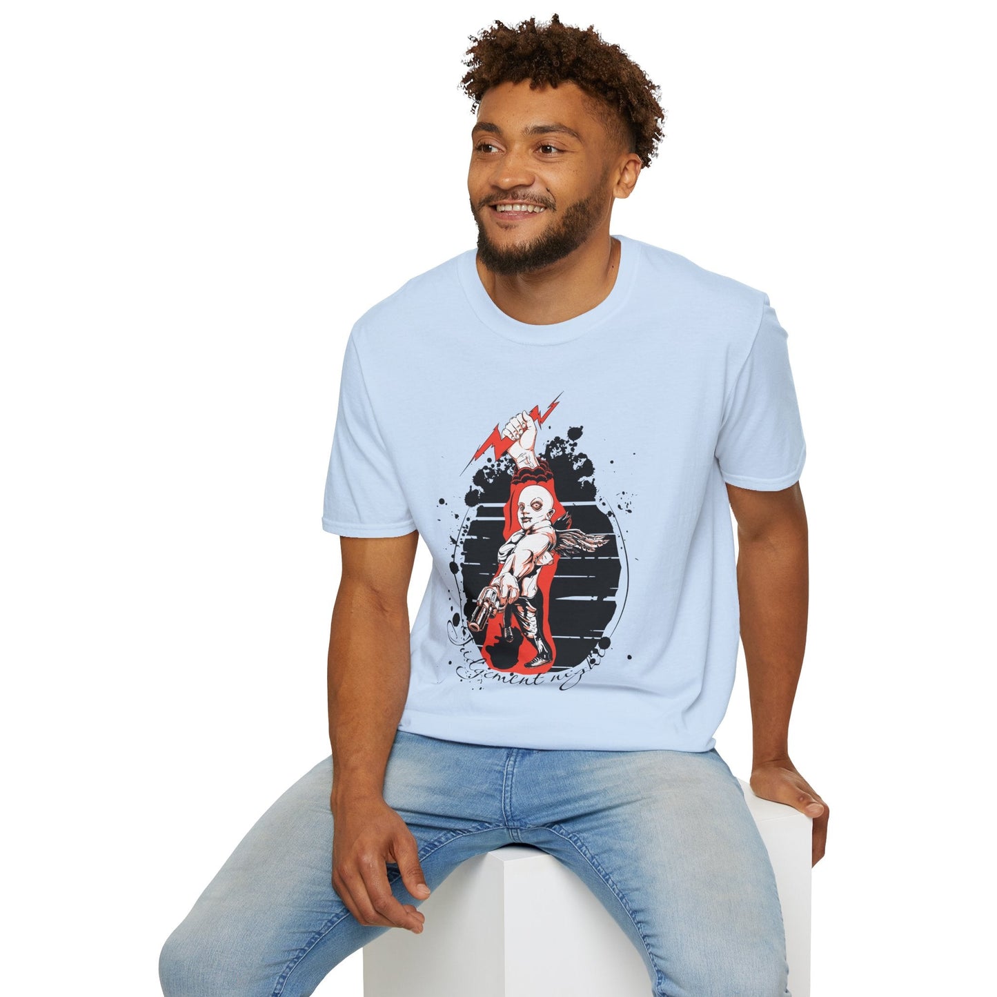 Gildan Softstyle Art Design Graphic Tee Shirt Unisex 100 Percent Ring Spun Cotton