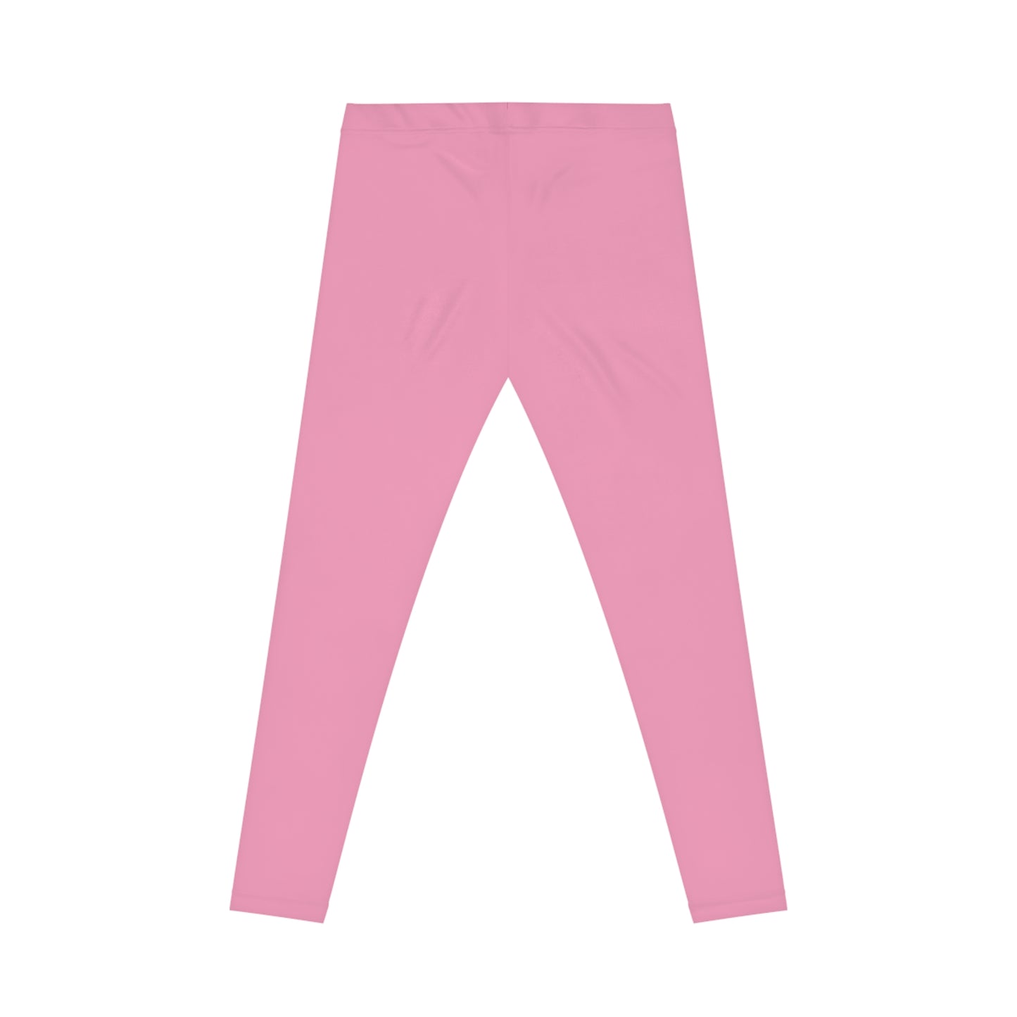 Pink Mist Color Women's Poly-Span Casual Leggings XS-2XL