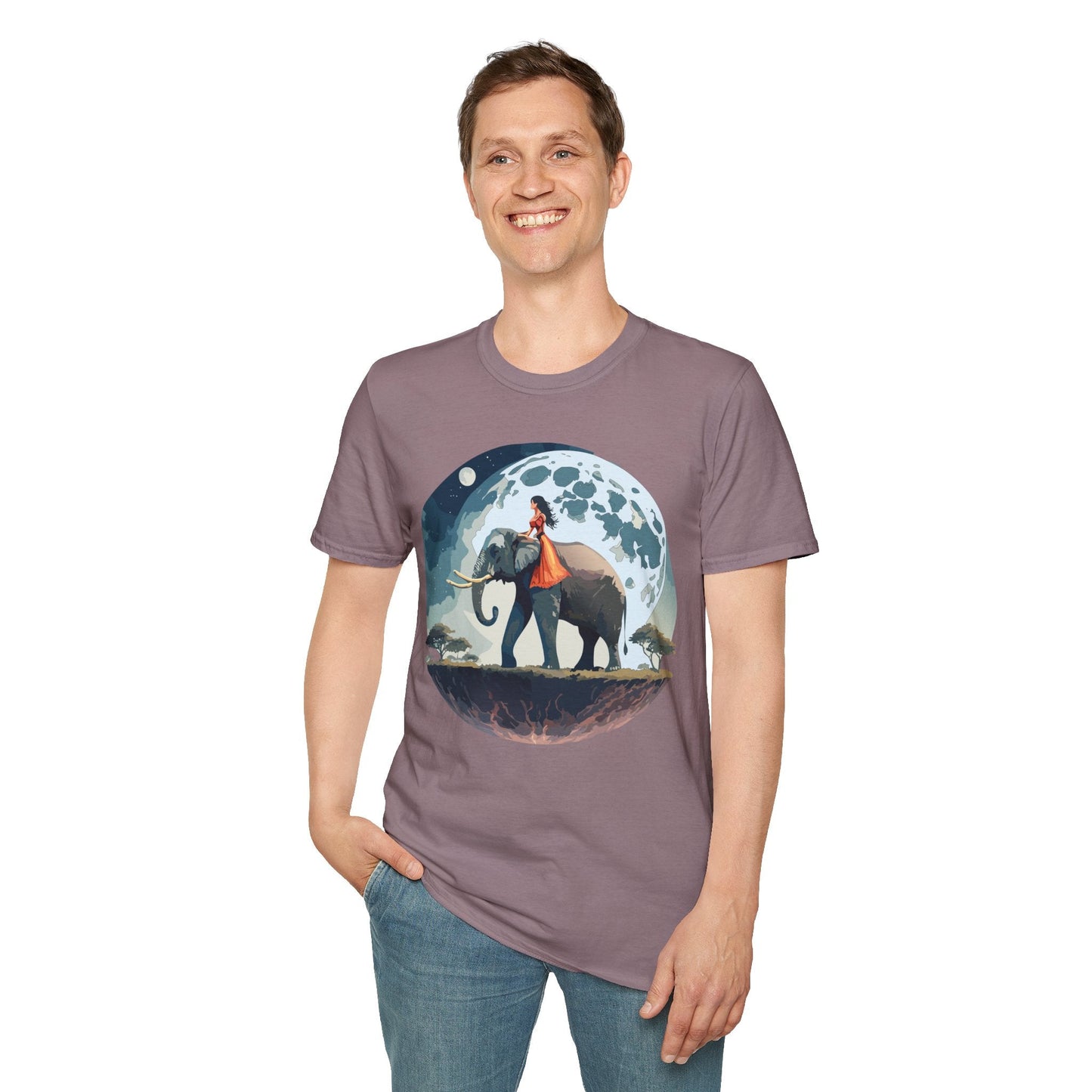 Womens Graphic T Shirt Art Design Tee SoftStyle Gildan 64000 100 Percent Ring Spun Cotton Comfort