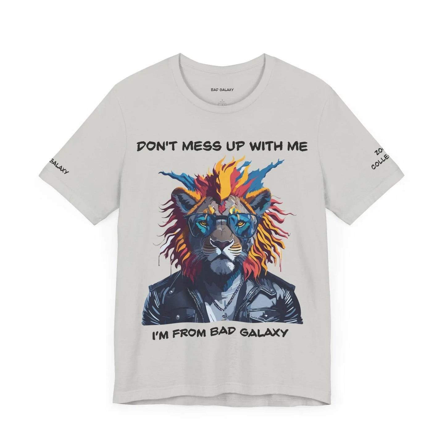 Animal T Shirt From Bad Galaxy Made To Order 100 Percent Cotton Eco Friendly Ink Free Shipping