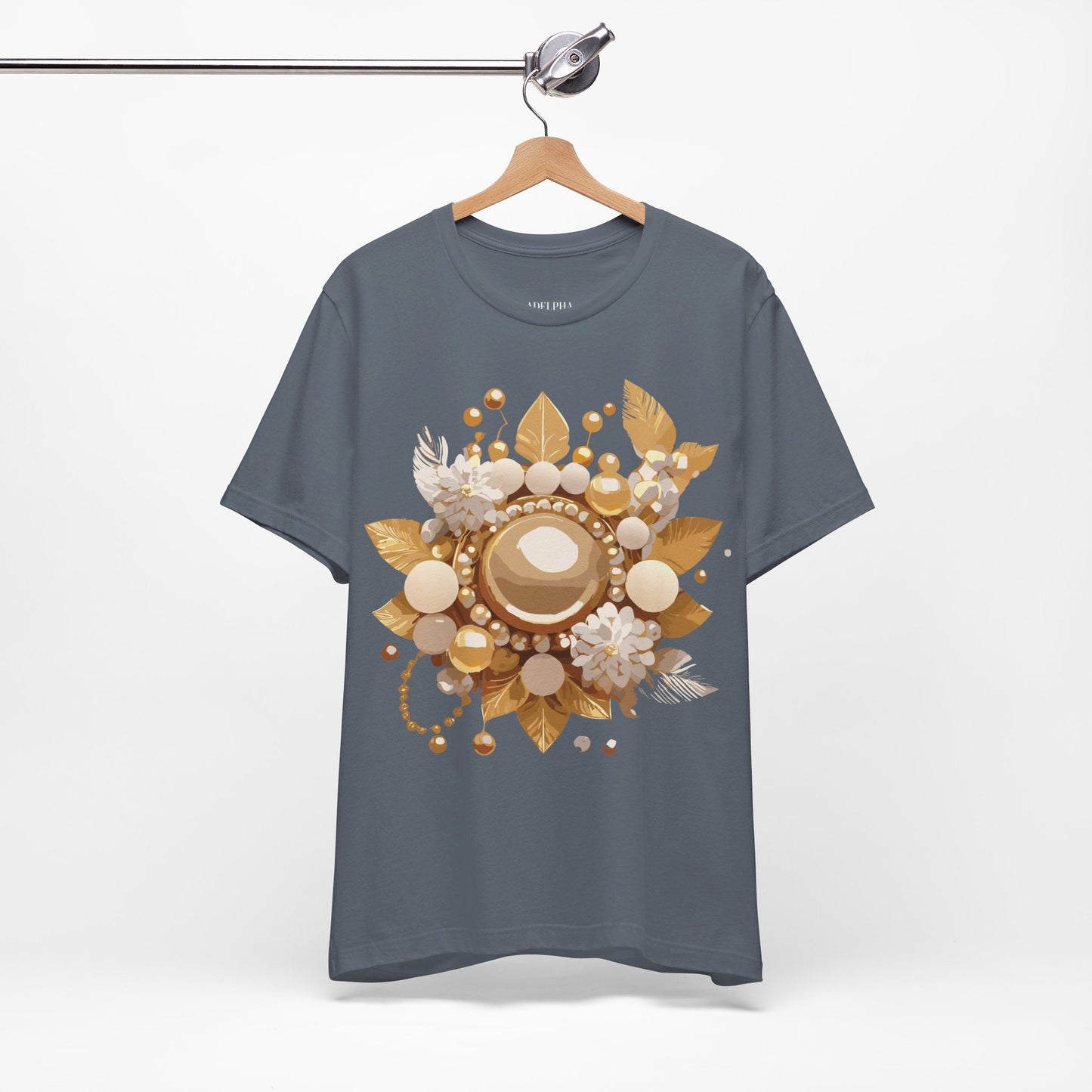Adelpha Unisex Graphic Tee With Vintage Inspired Artwork Premium Jersey Short Sleeve Shirt