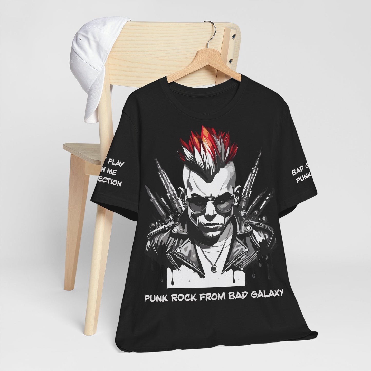 Punk Rock Tee Shirt Made In USA 100 Cotton Eco Friendly Inks Durable Stitching Quality