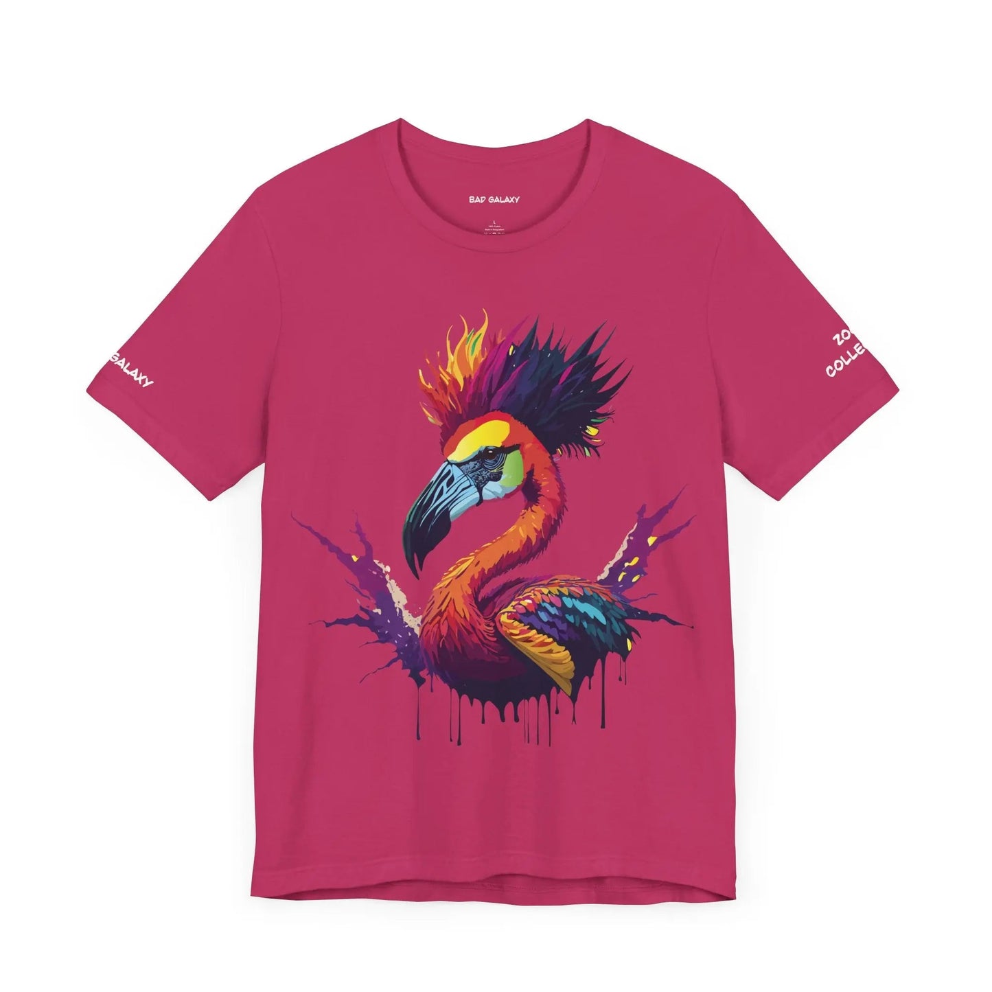 Animal T Shirt By Bad Galaxy Made To Order Cotton Tee With Eco Friendly Inks Soft Comfort Fit