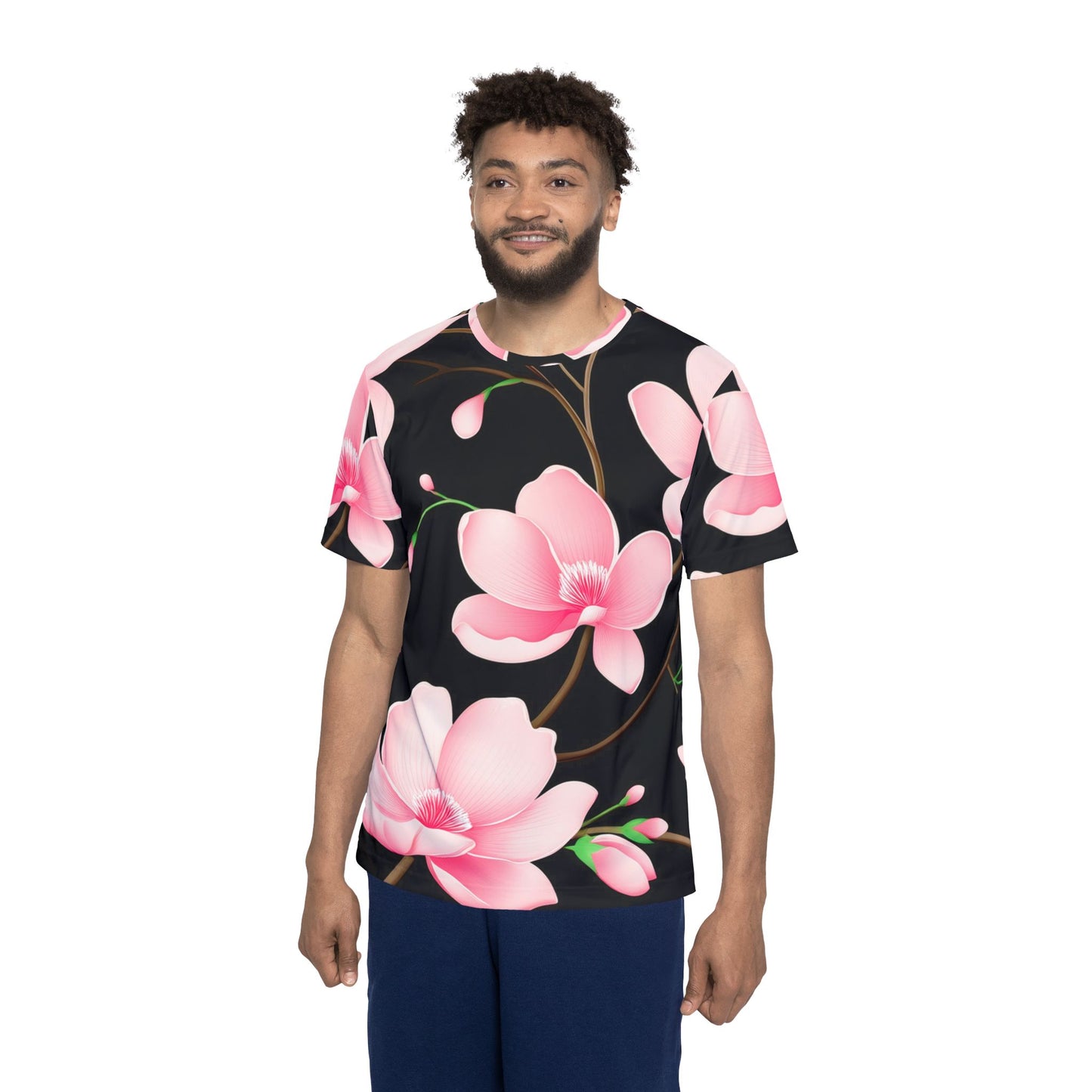 Unisex Floral Shirt, Floral Tee Shirt, Floral T-Shirt, T Shirt with Flowers 18