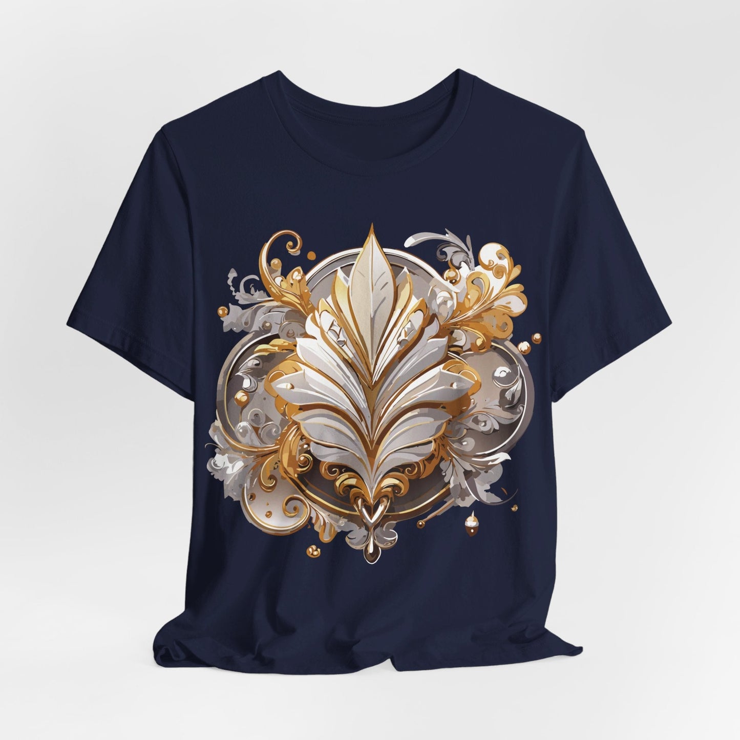 Jewelry Graphic Unisex 100 Cotton Vintage Treasure Art T-Shirt 11