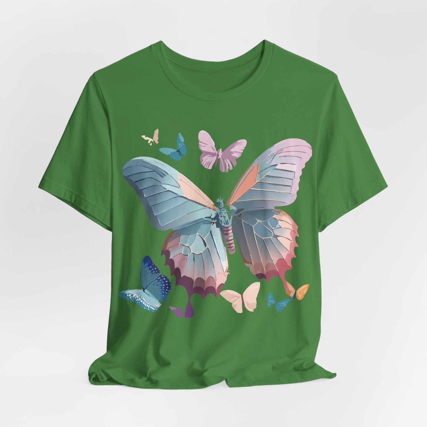 Adelpha Butterfly Graphic Tee Unisex Short Sleeve Vintage Art Design