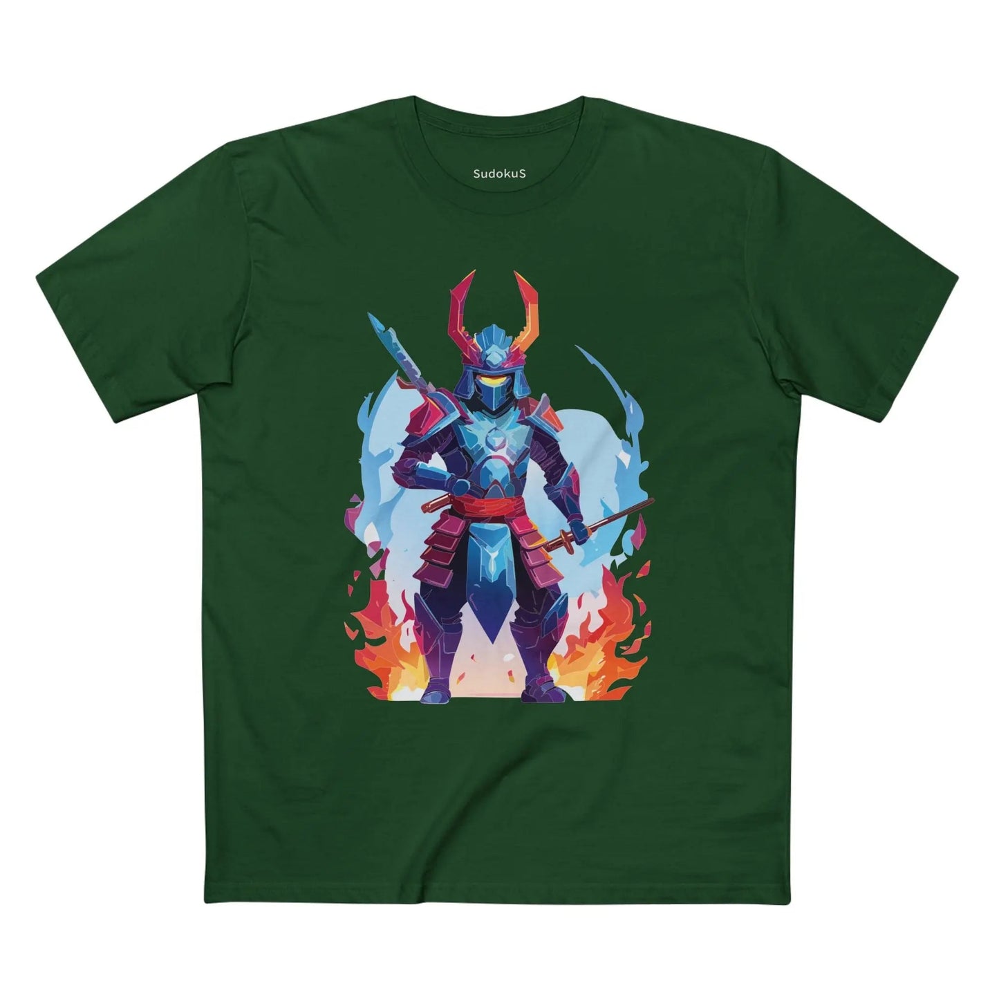Samurai Graphic Unisex 100 Cotton Staple Tee 27