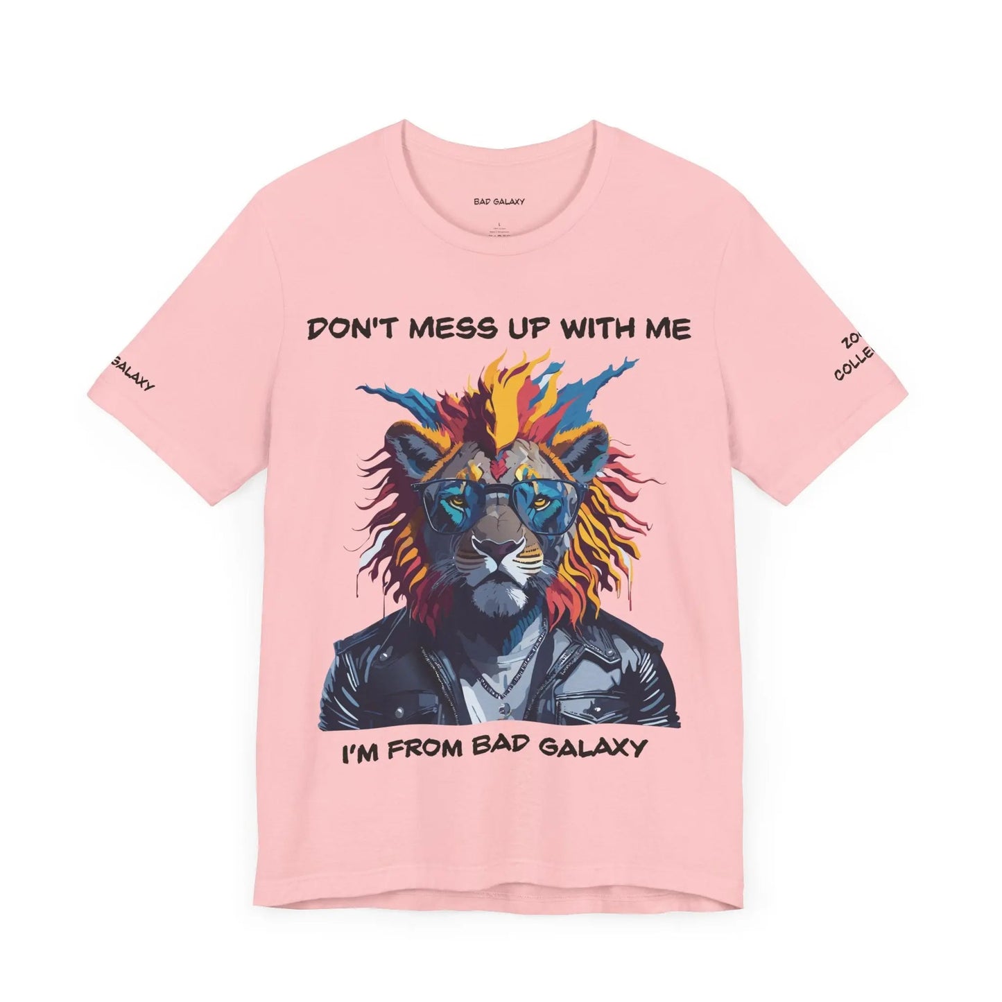 Animal T Shirt From Bad Galaxy Made To Order 100 Percent Cotton Eco Friendly Ink Free Shipping