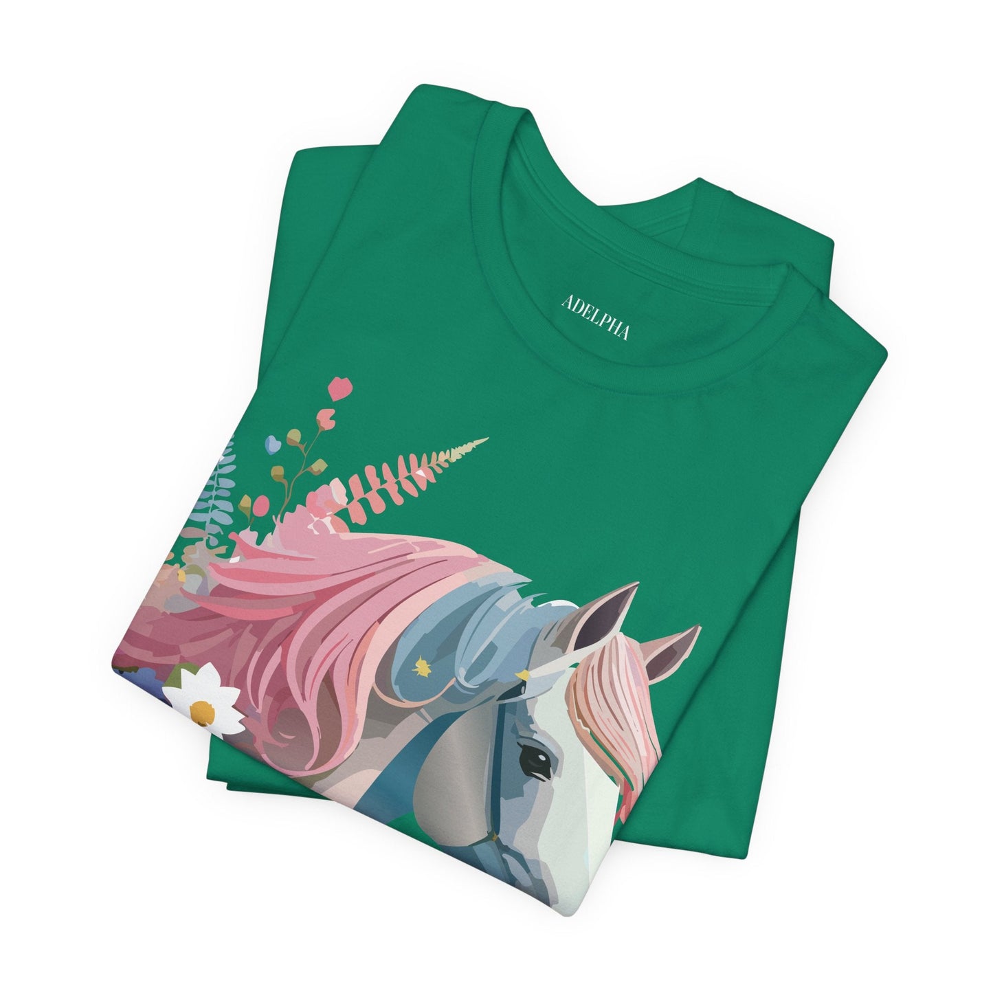 Horse Graphic Unisex 100 Cotton Vintage Animal Art T-Shirt 3