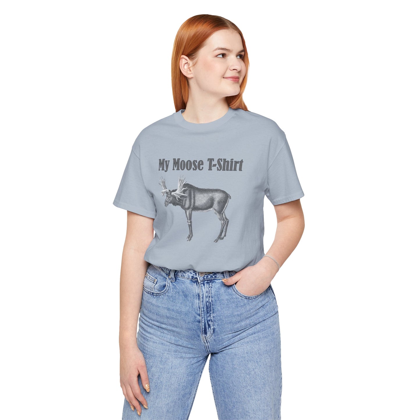 Unisex Cotton Tee Shirt with animals Print