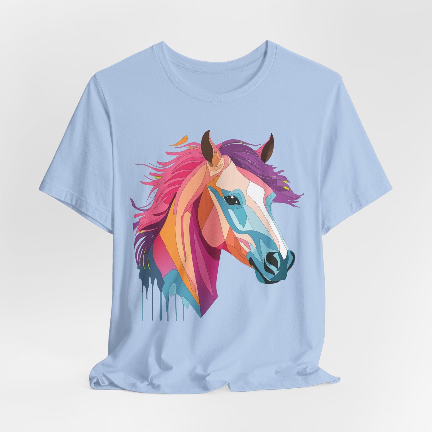Unisex Animal Shirt Art Design Short Sleeve With Wild Animals Graphic Print Comfort Tee