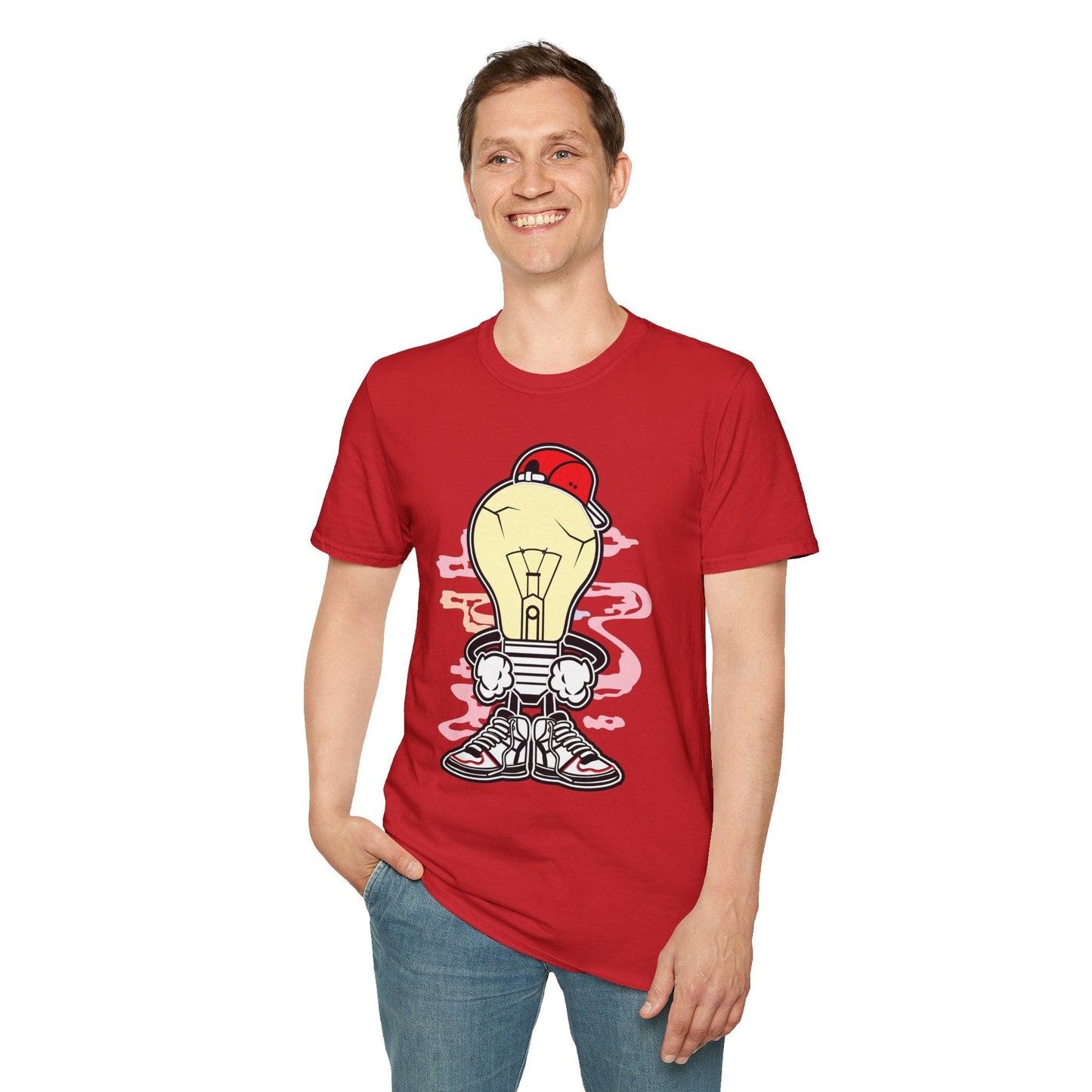 Cartoon T Shirt Animation Tee Funny Graphic Unisex Gildan Softstyle 64000 Cotton Tee