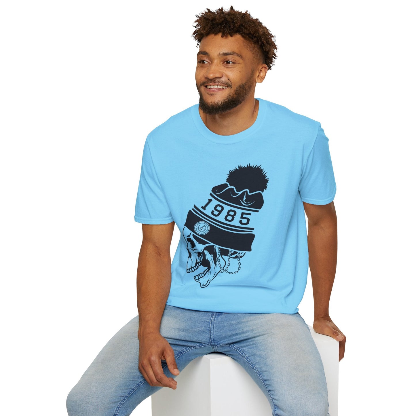 Cartoon Animation T Shirt Unisex Gildan Softstyle 64000 Tee With Art Design Funny Graphic