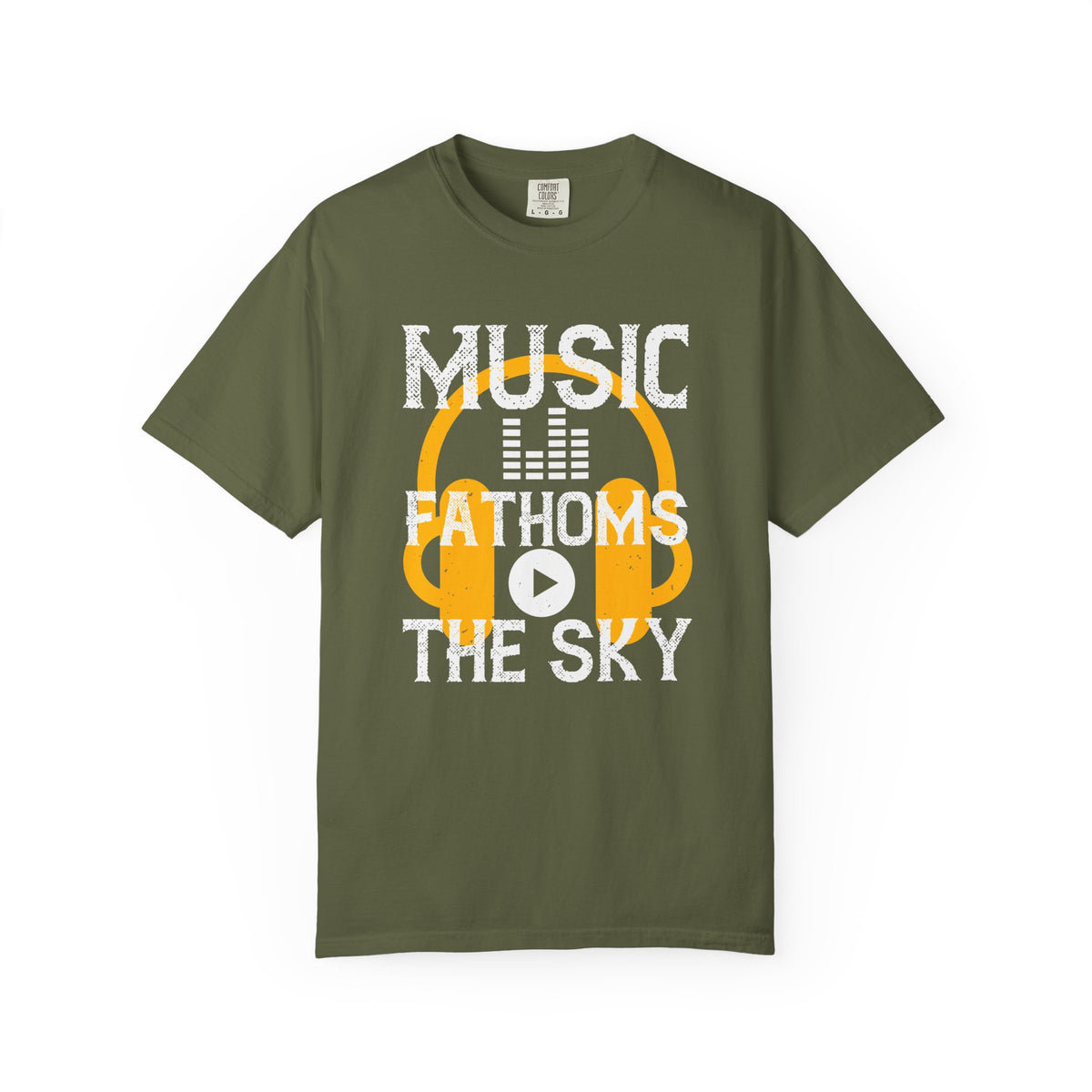Music Graphic Unisex Heavy Cotton Art Designed T-Shirt m24