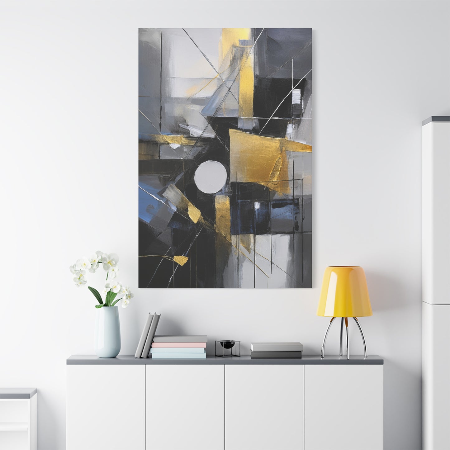 Abstract Oil Painting Print Canvas 20x24,20x30,24x30 24x32,24x36,30x40 32x48,36x48,40x60 Pine-Wood Inner Frame ABS-226