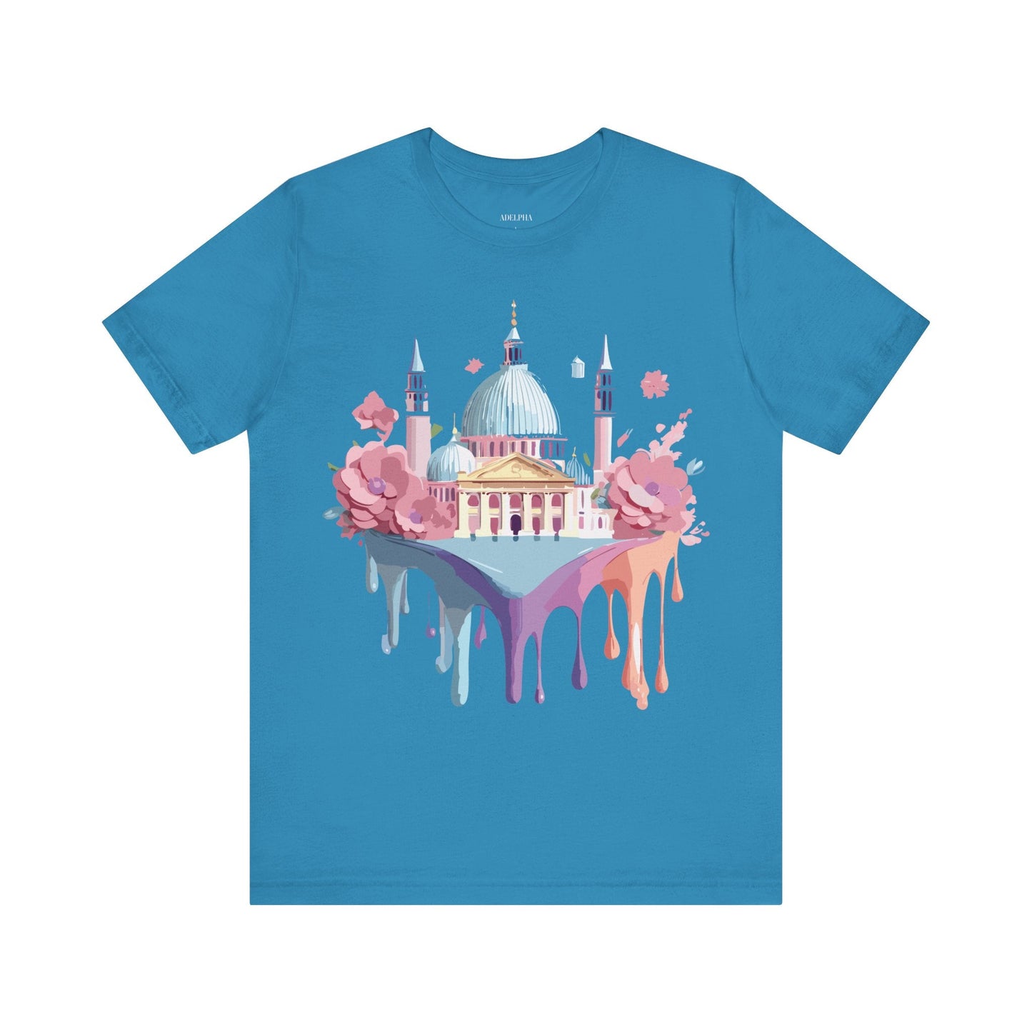 Venice Tourist Shirt Unisex Graphic Tee With Vintage Inspired Adelpha Artwork For Everyday Wear