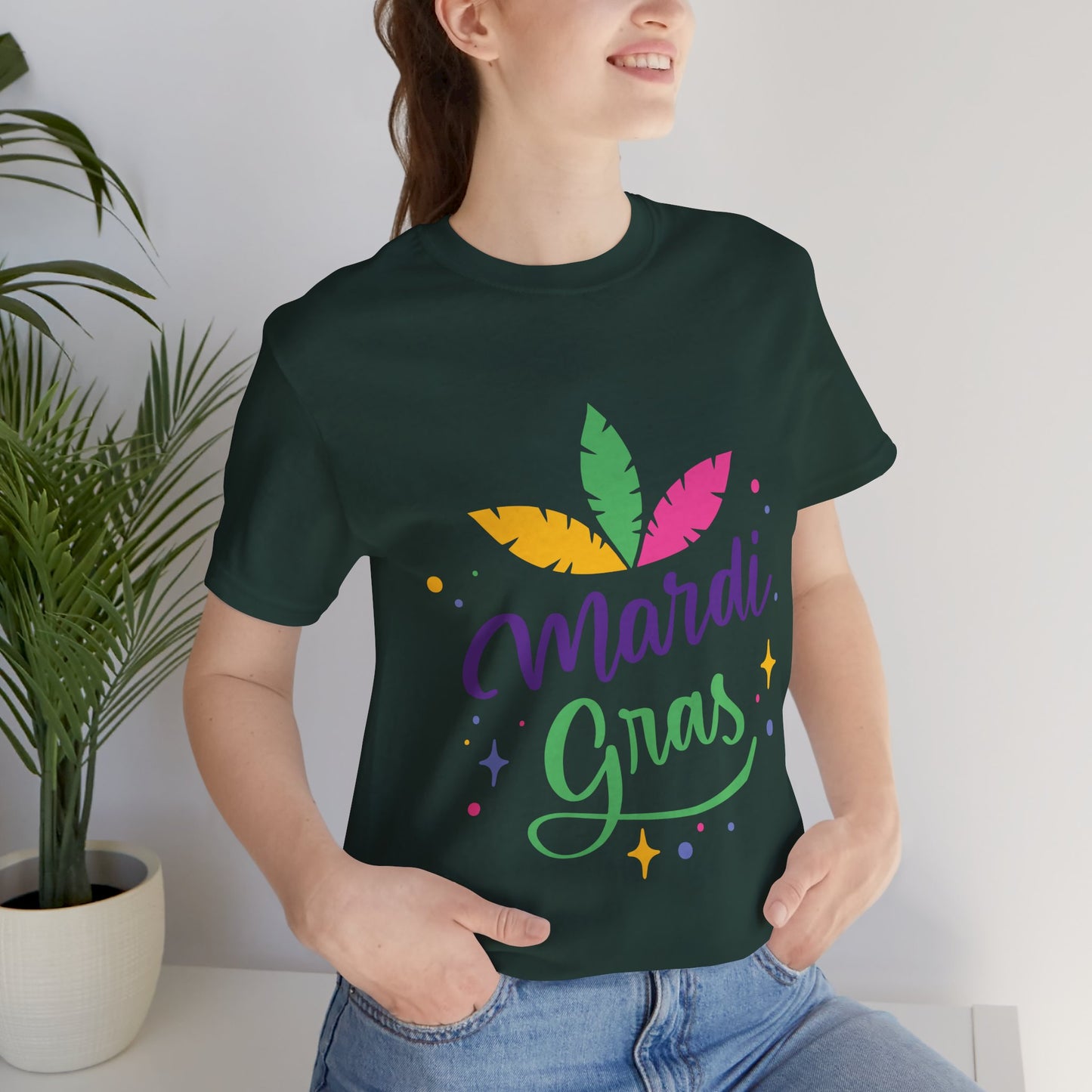 Camiseta unisex de algodón para carnaval