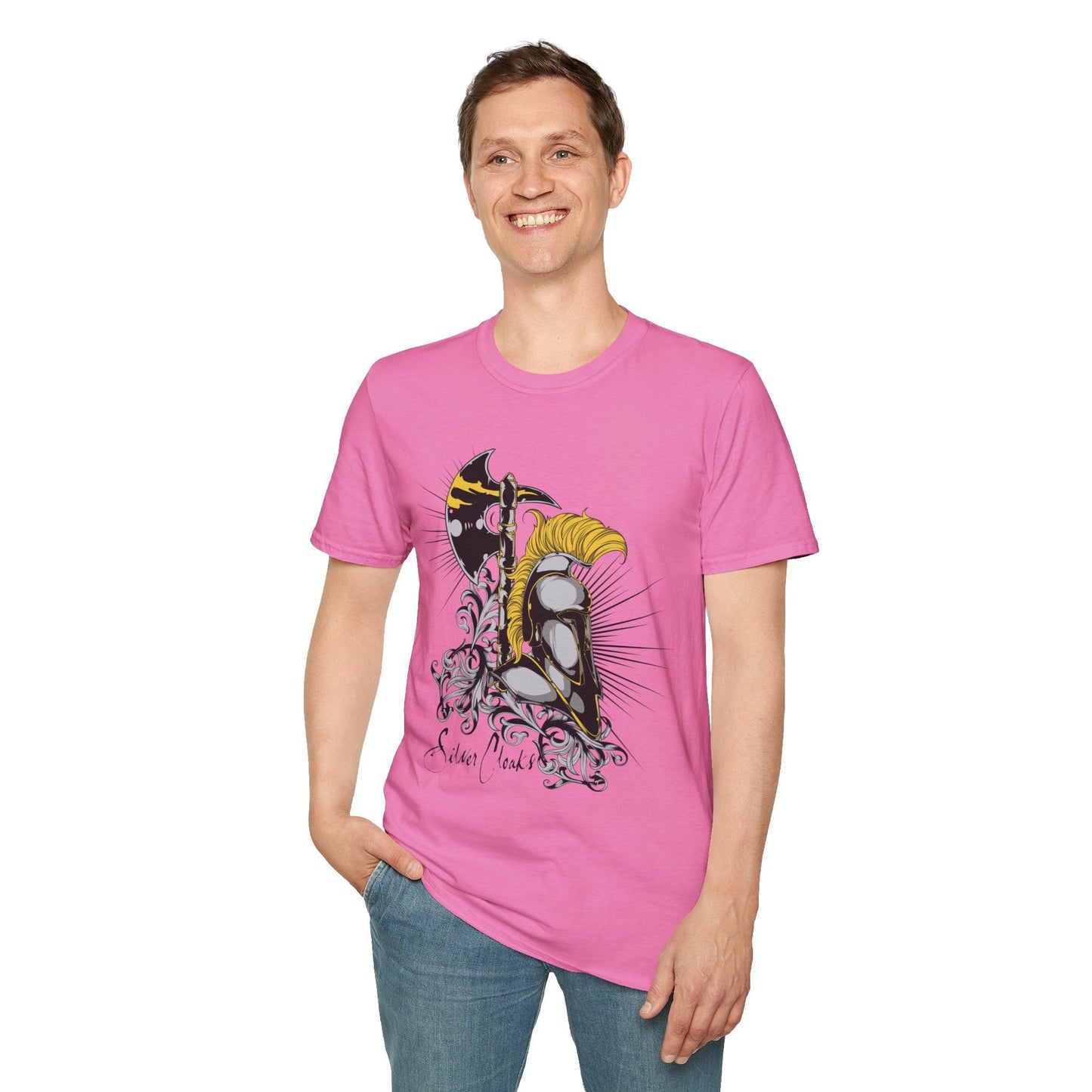 Unisex Art Graphic Shirt 100 Percent Ring Spun Cotton Softstyle Tee For Everyday Comfort And Style