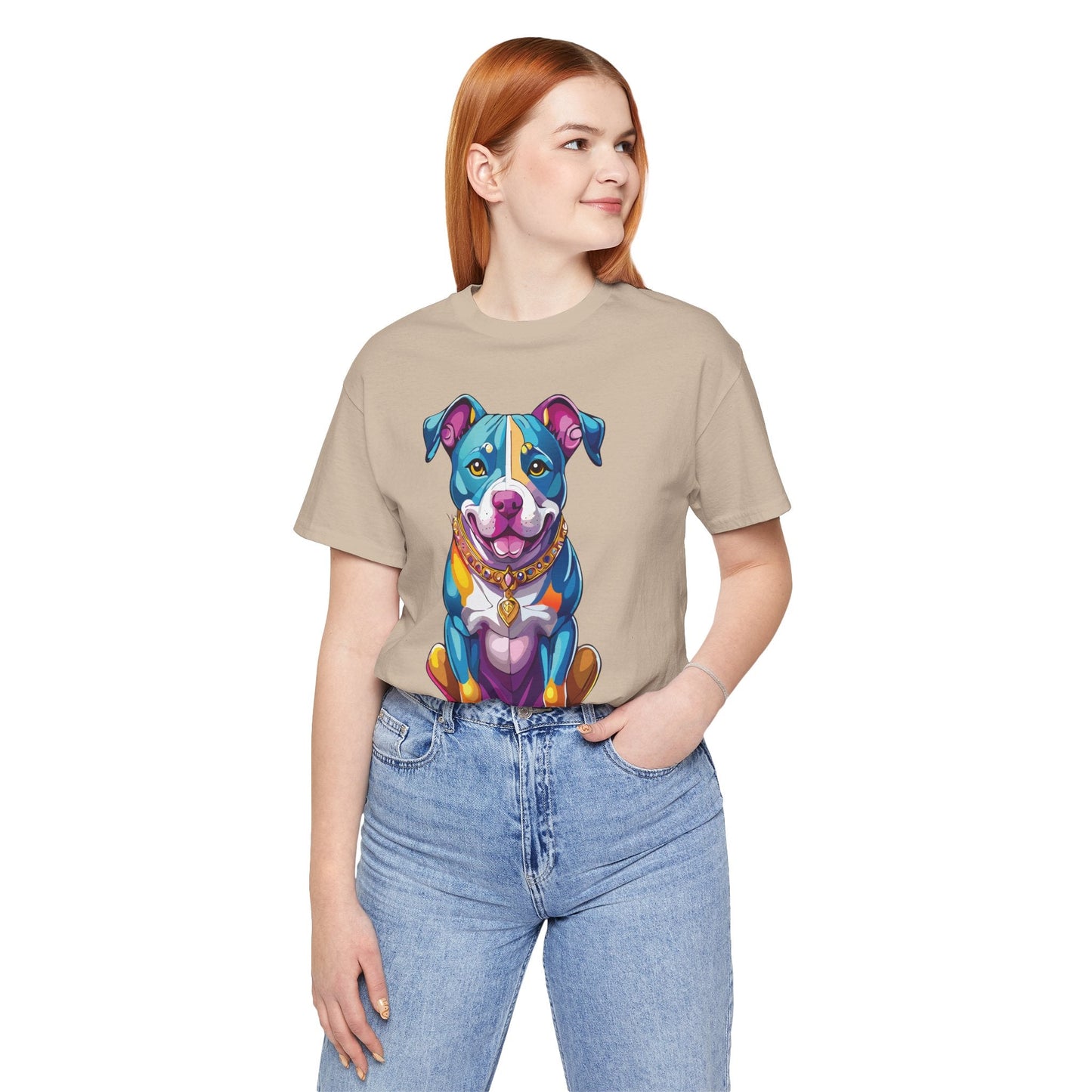 Unisex Animal Shirt With Art Design Graphic Tee Wild Animals For Casual Daily Wear