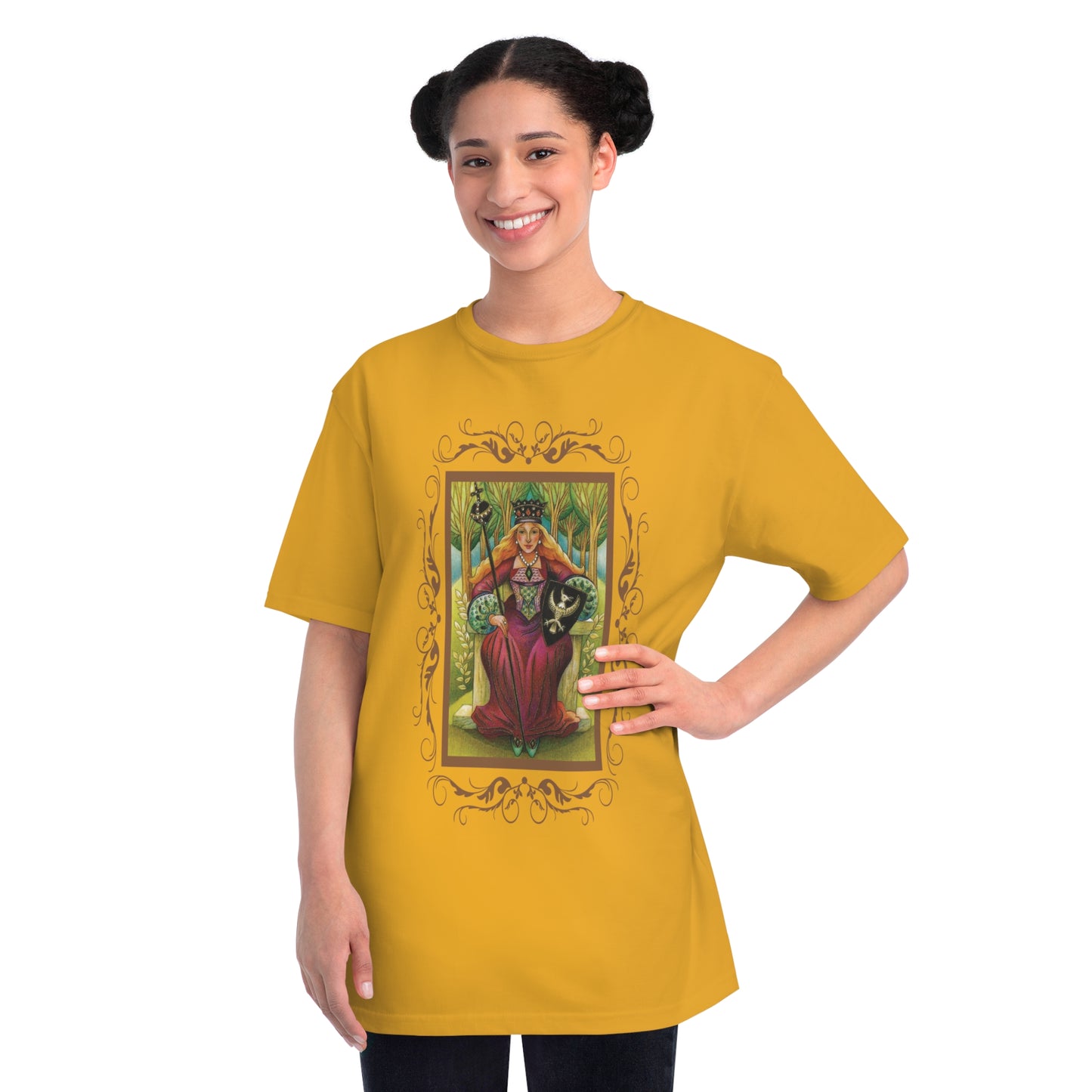 Camiseta unisex de algodón orgánico con cartas del tarot