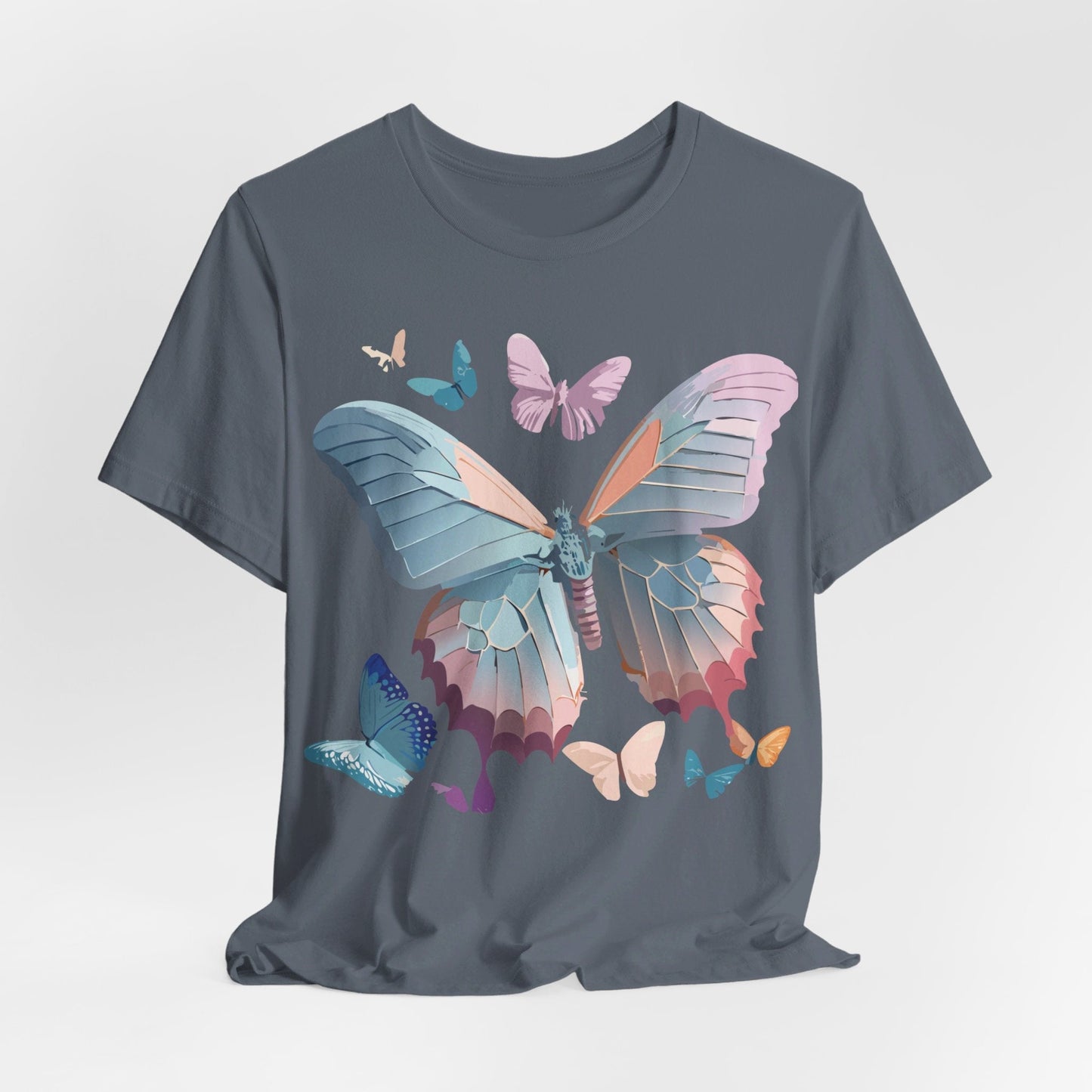 Adelpha Butterfly Graphic Tee Unisex Short Sleeve Vintage Art Design