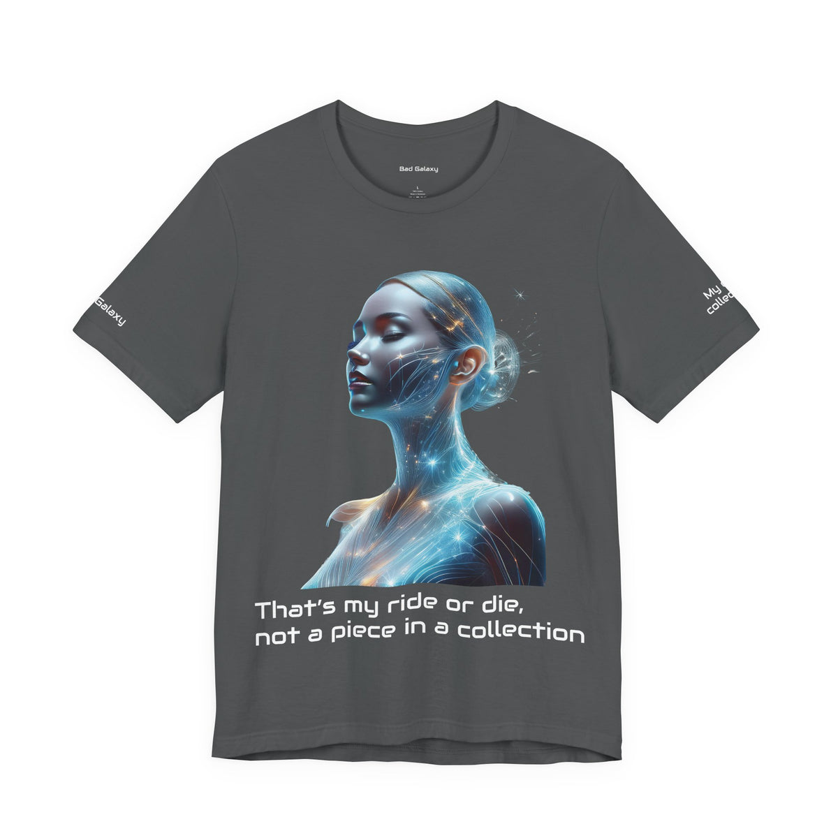Car Graphic Unisex Cotton Bella+Canvas Tee with Art Design b15