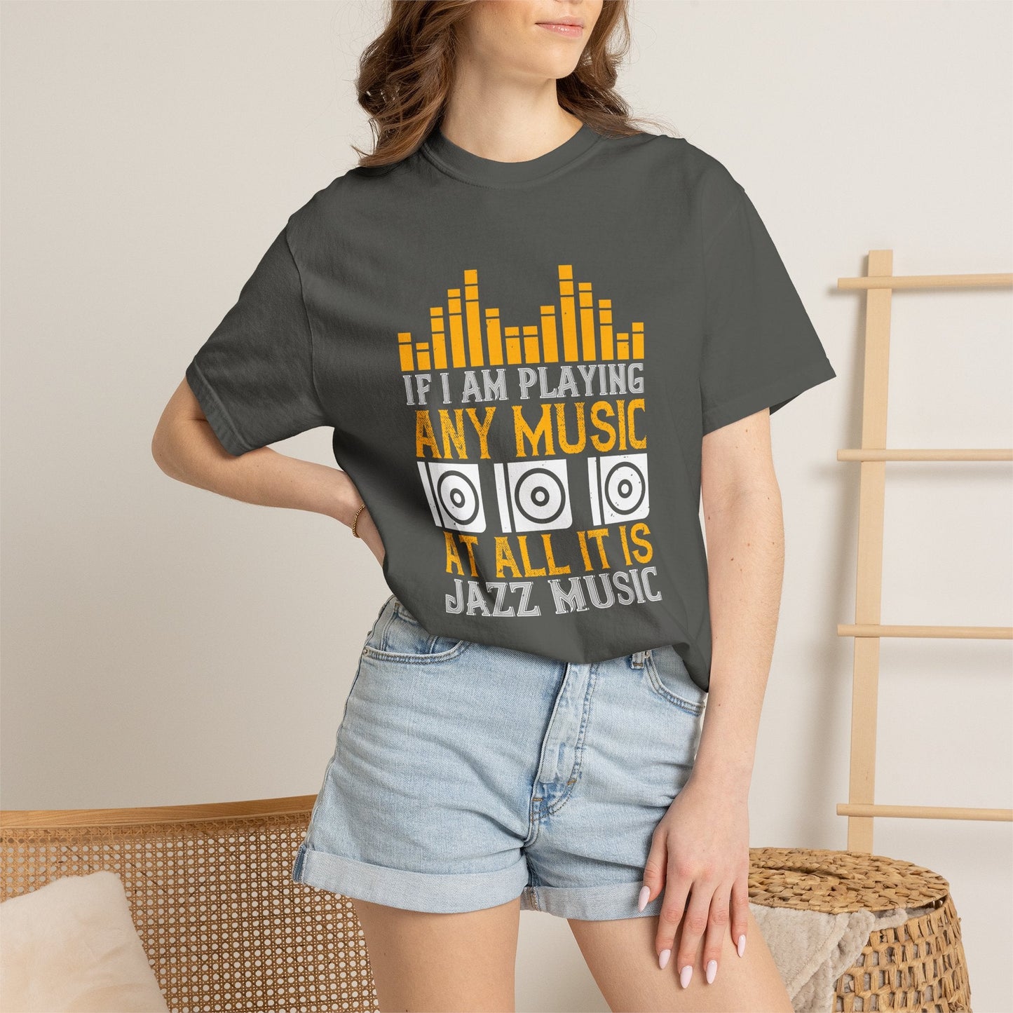 Music Graphic Design Unisex Cotton T-shirt m17