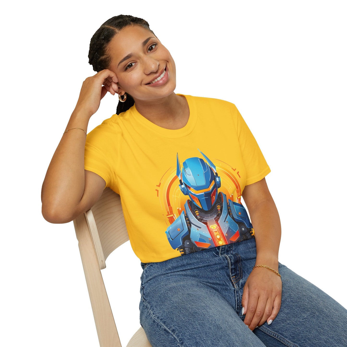 Cyborg Tee Unisex Robot Shirt Terminator Shirt Softstyle 100 Percent Ring Spun Cotton