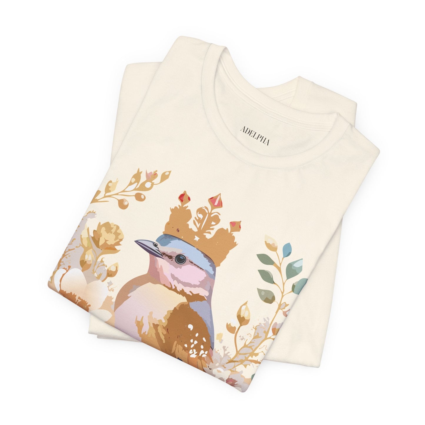 Medallion Graphic Unisex 100 Cotton Vintage Animal Medal Artwork Tee 19