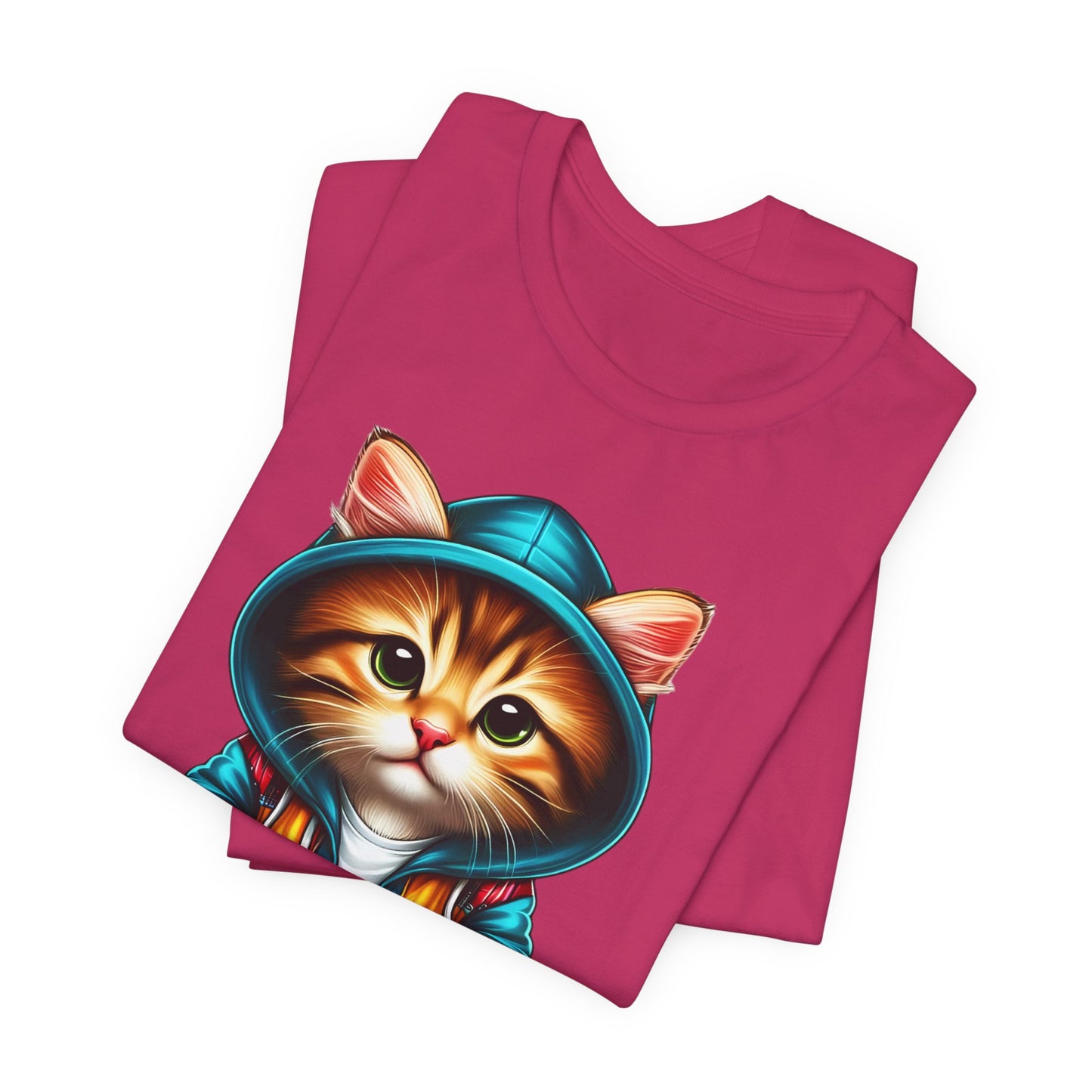 Mina Cool Cat Tee Shirt, Funny Cat T-Shirt, Pet Shirt, Animal Tees, Funny Animal T-Shirt, Graphic Tee