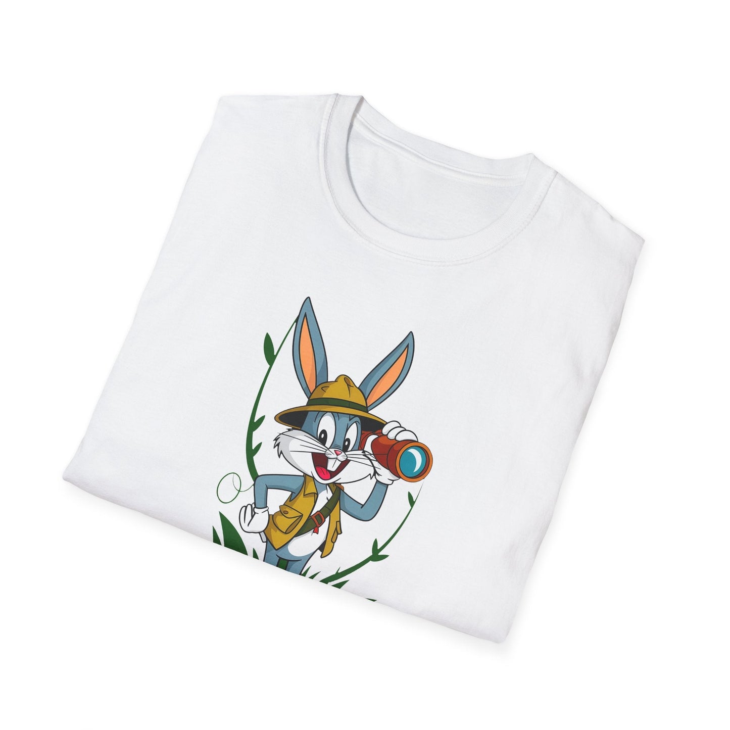 Bugs Bunny T Shirt Unisex Softstyle Gildan 64000 Cartoon Animation Graphic Tee Design