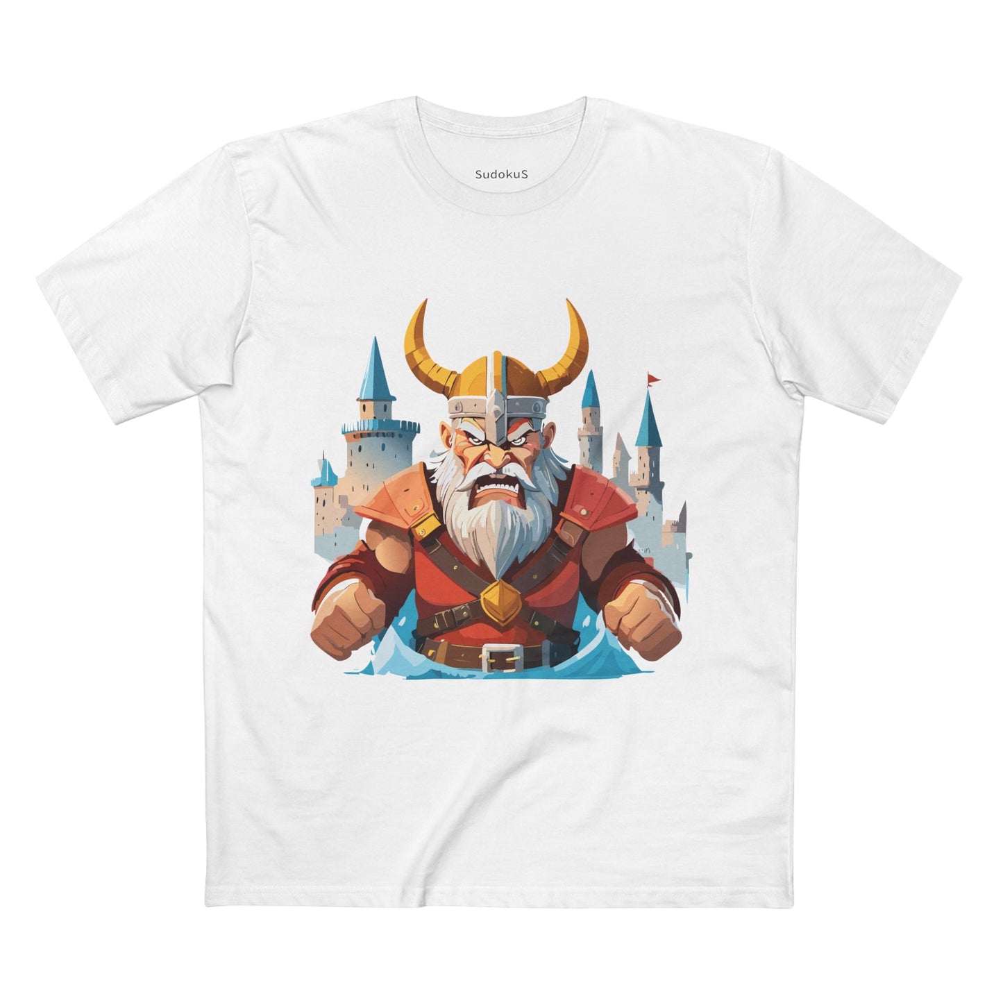 Viking Graphic Unisex 100 Cotton Staple Tee 15