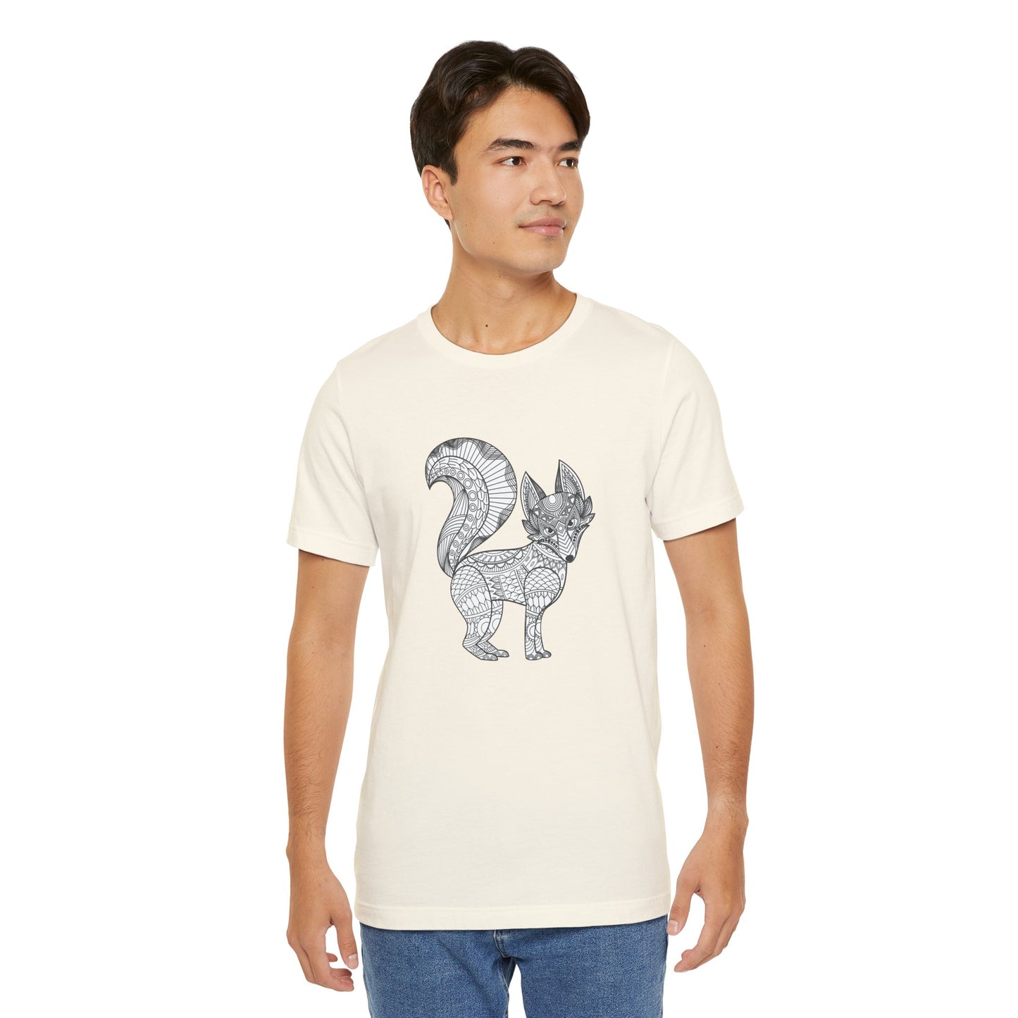 Camiseta unisex con estampado de animales 