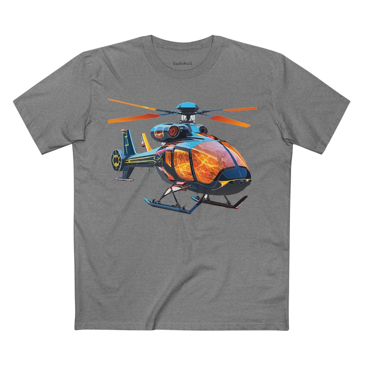Chopper Graphic Unisex 100 Cotton Staple Tee 5