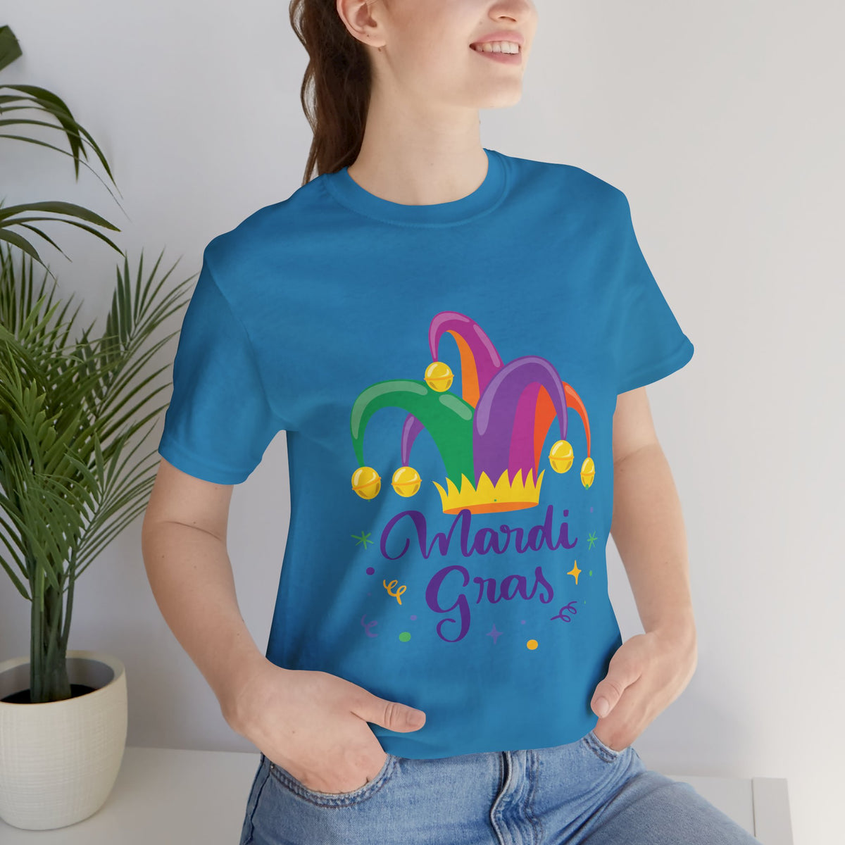 Camiseta unisex de algodón para carnaval
