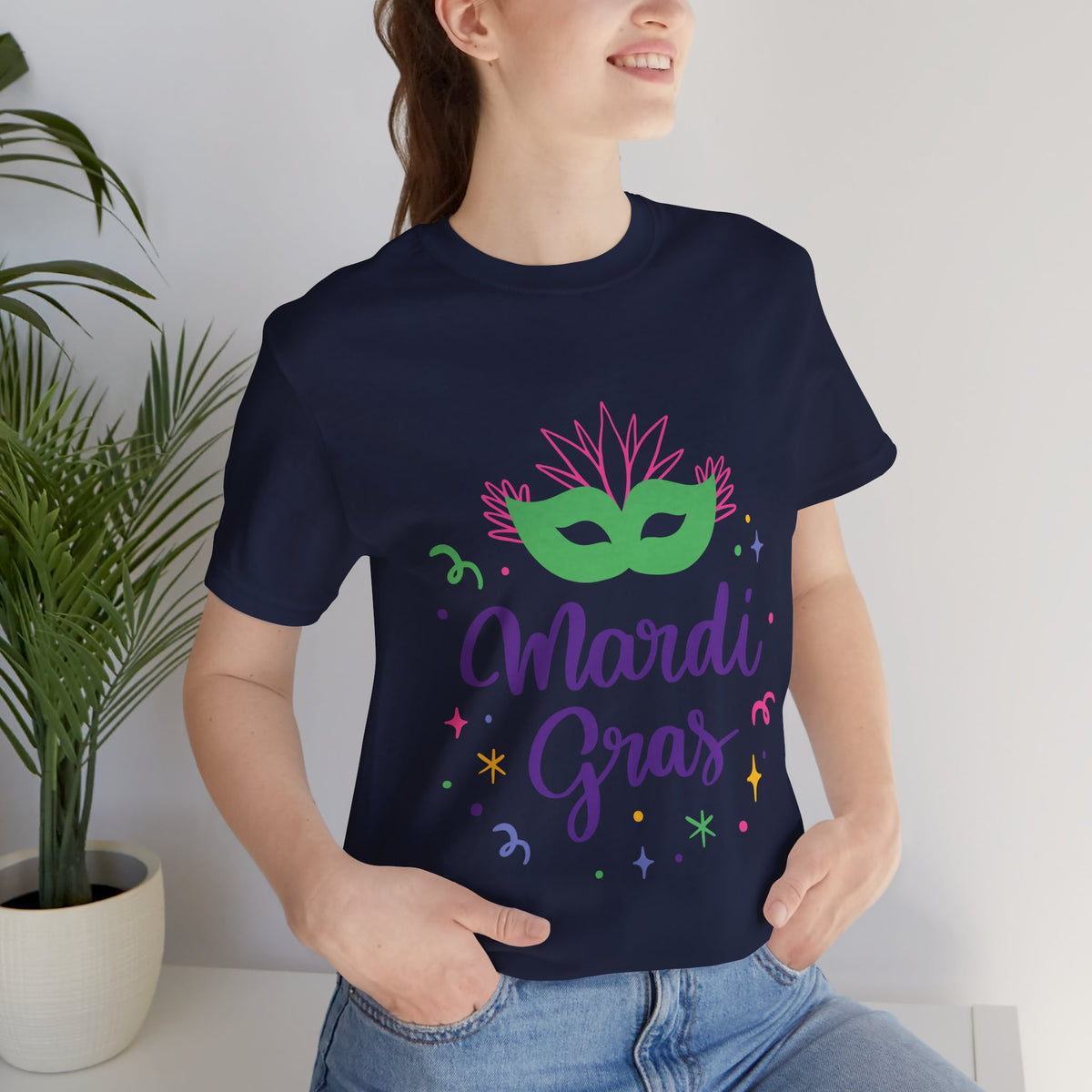 Camiseta unisex de algodón para carnaval