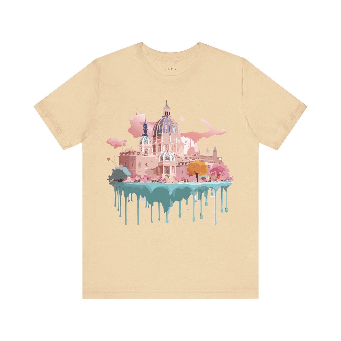Adelpha Vienna Graphic Tee Unisex Short Sleeve Shirt Vintage Inspired Art Design