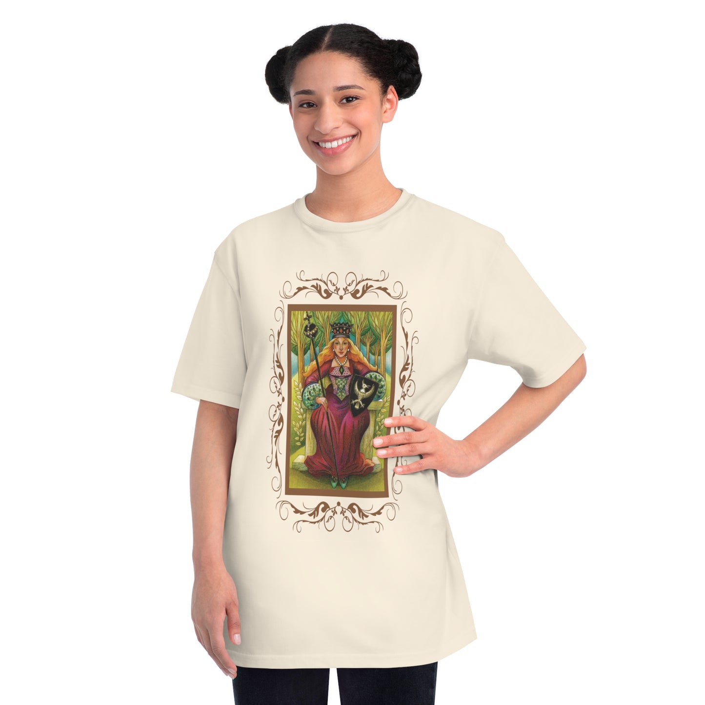 Camiseta unisex de algodón orgánico con cartas del tarot