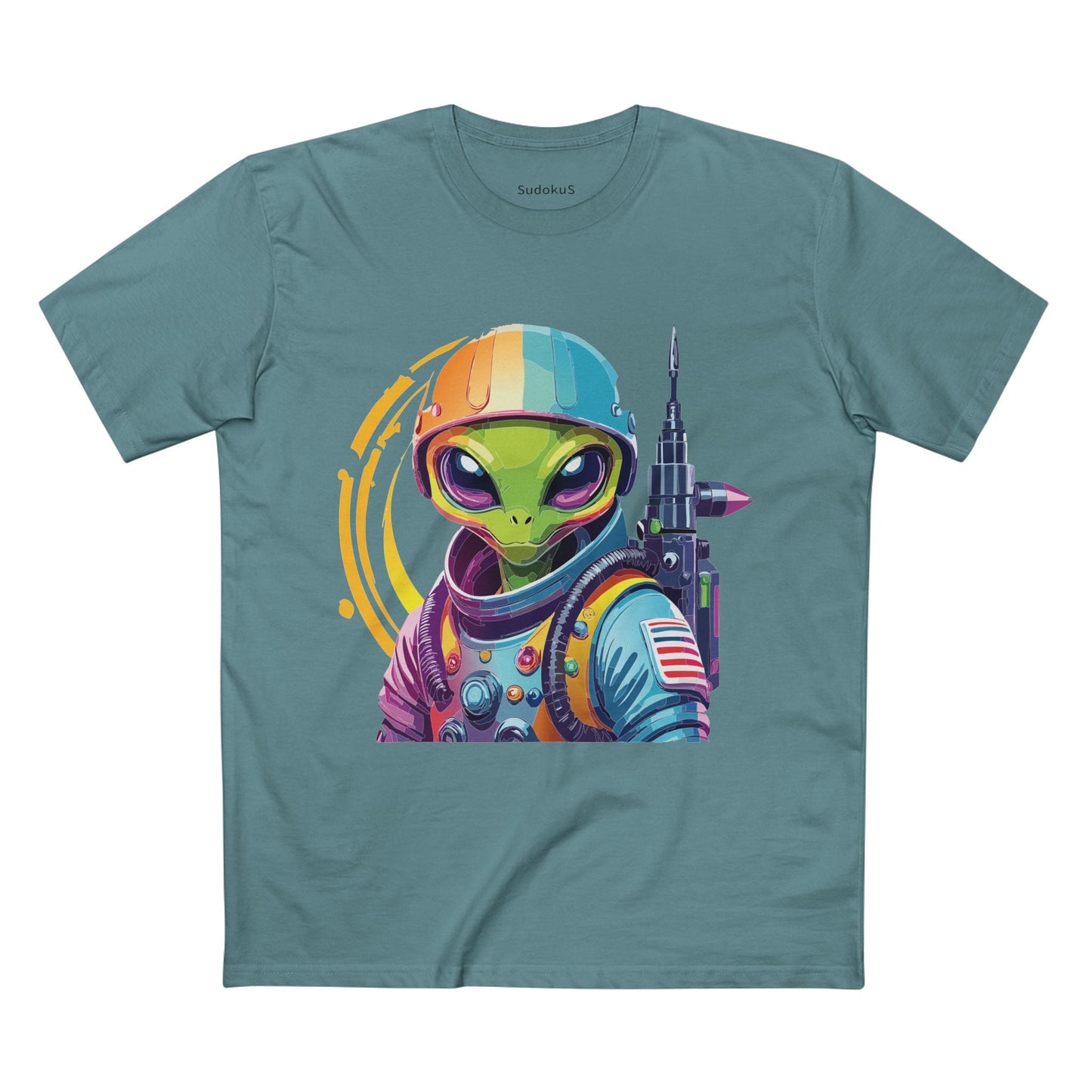 Aliens Graphic Unisex 100 Cotton Staple Tee 60