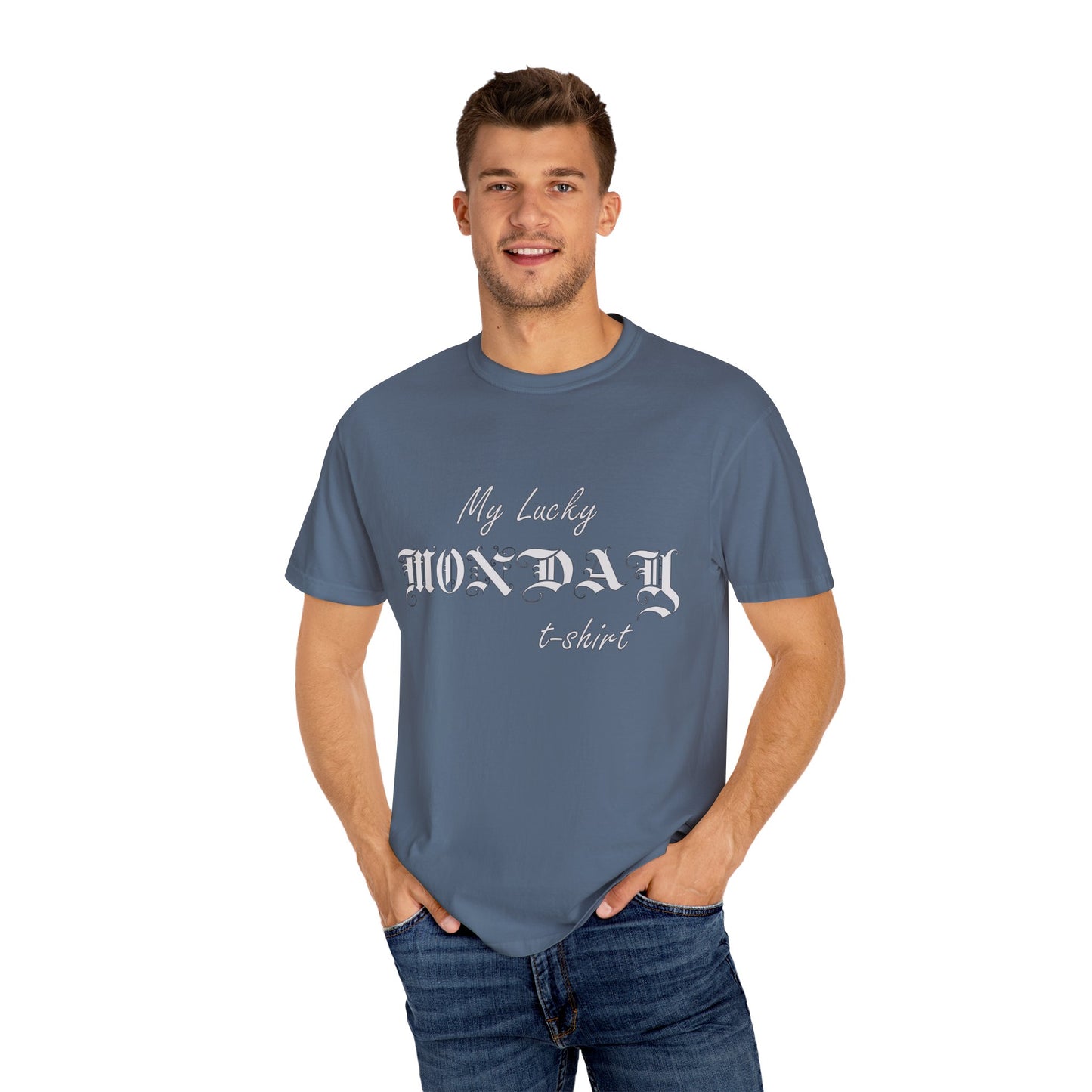 Unisex T-shirt with weekdays design