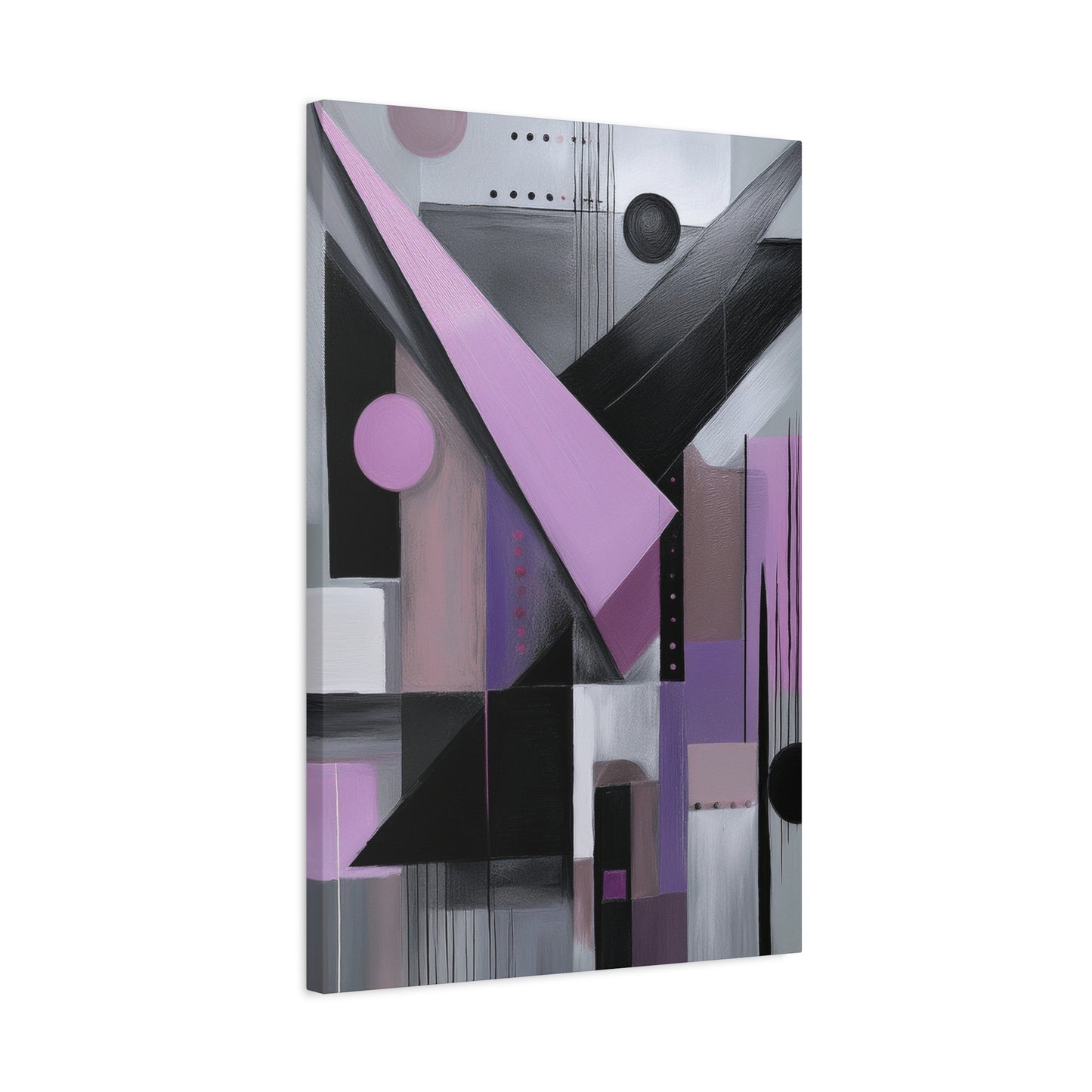 Abstract Geometric Painting Print Canvas 20x24,20x30,24x30 24x32,24x36,30x40 32x48,36x48,40x60 Pine-Wood Inner Frame ABS-43