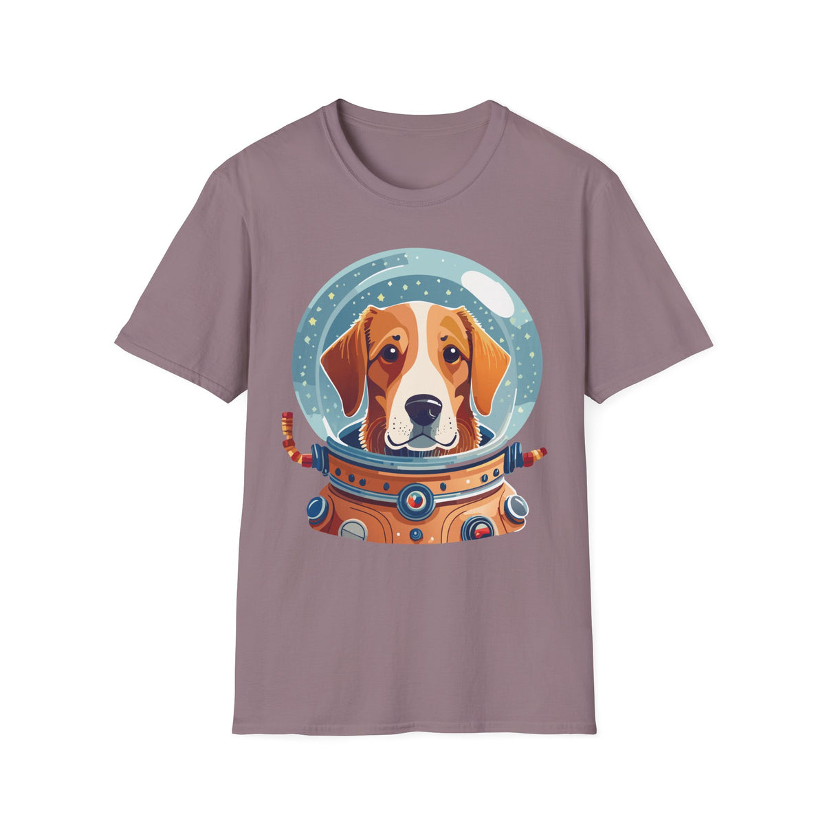 Astronaut Dog Tee | Space Helmet Beagle Graphic T-Shirt