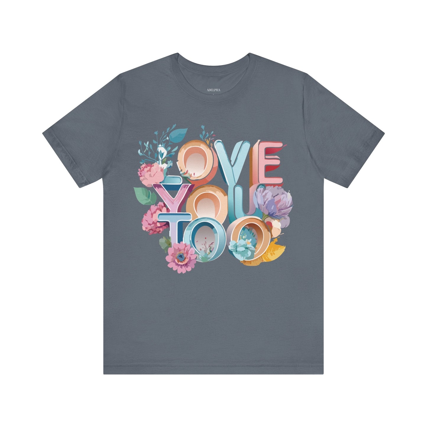 Adelpha Valentine Graphic T Shirt Unisex Jersey Short Sleeve Vintage Inspired Art Design