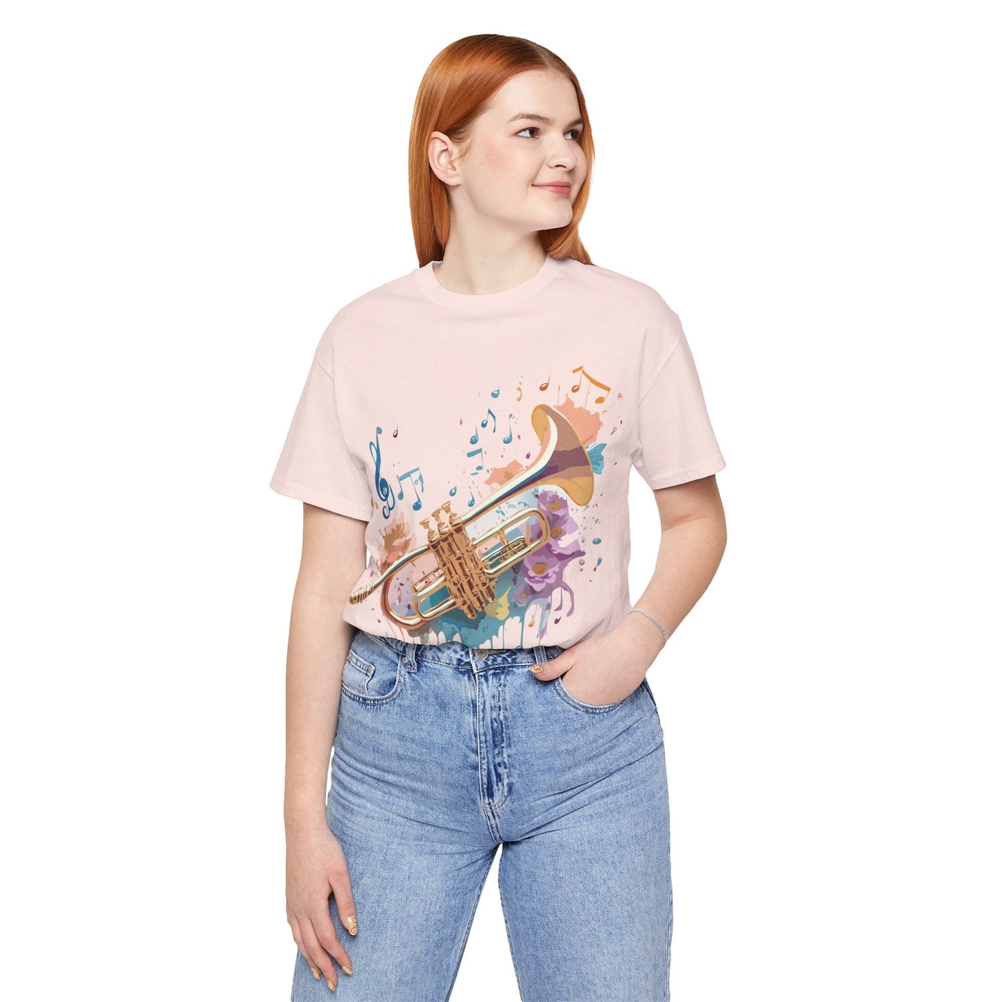 Music Graphic T Shirt Unisex Vintage Inspired Art Tee Adelpha Short Sleeve Design