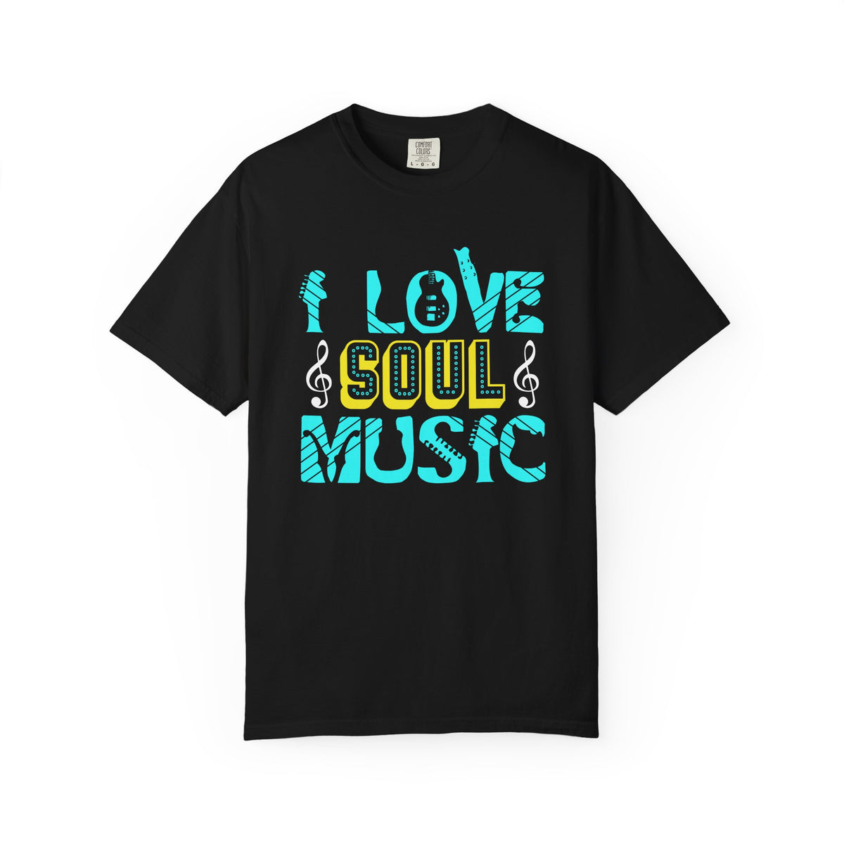 I Love Soul Music T-shirt Soul Music Graphic Unisex Cotton Tee 052