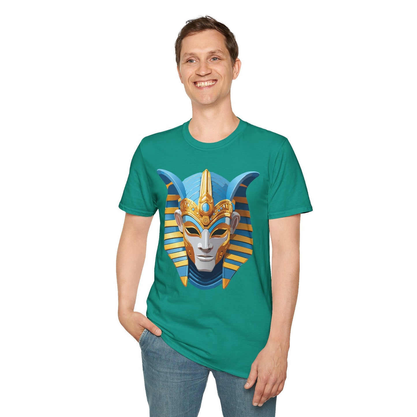 Mask Tee Shirt Unisex Masquerade Tee Gildan Softstyle 64000 100 Percent Cotton Breathable