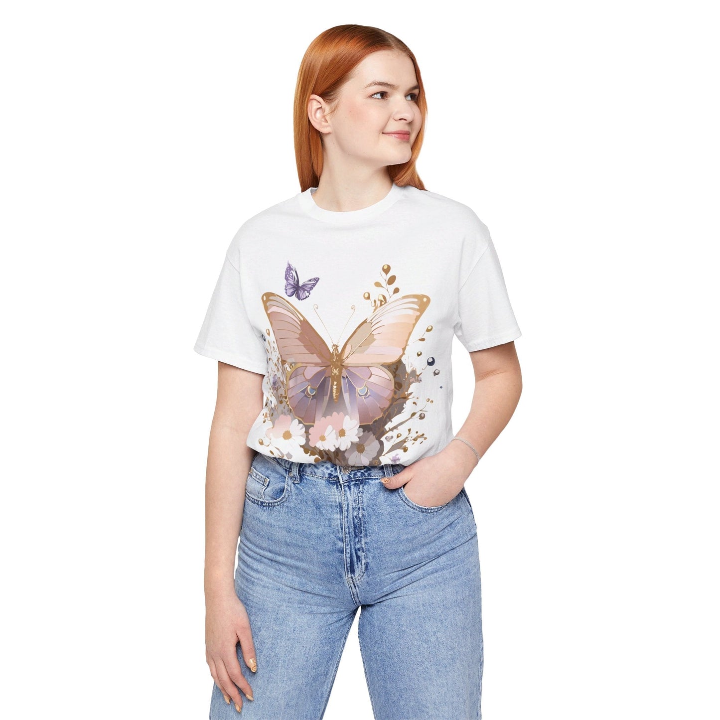Adelpha Graphic Tee Unisex Jersey Short Sleeve Vintage Inspired Art Design Tee